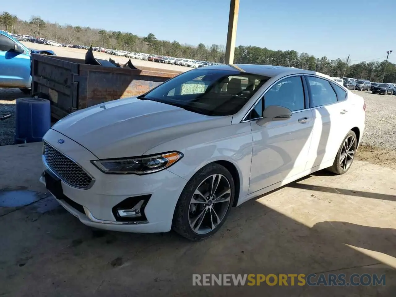 1 Фотография поврежденного автомобиля 3FA6P0D94KR139944 FORD FUSION 2019