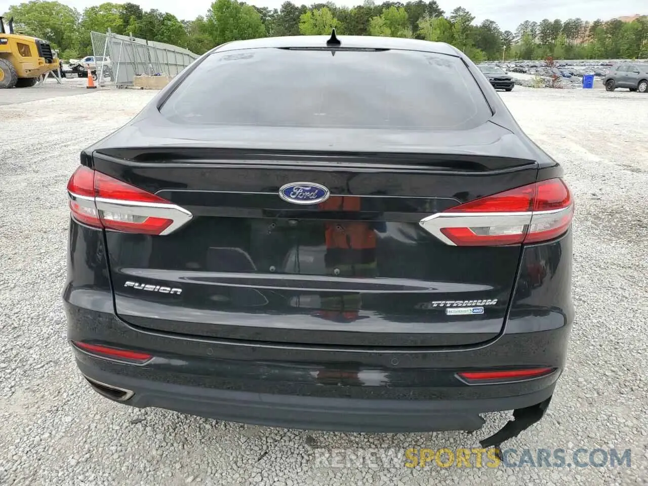 6 Photograph of a damaged car 3FA6P0D95KR184147 FORD FUSION 2019
