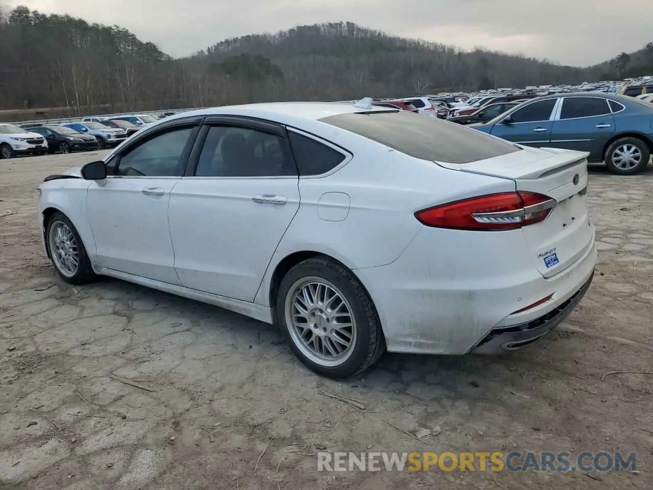 2 Photograph of a damaged car 3FA6P0D95KR187291 FORD FUSION 2019