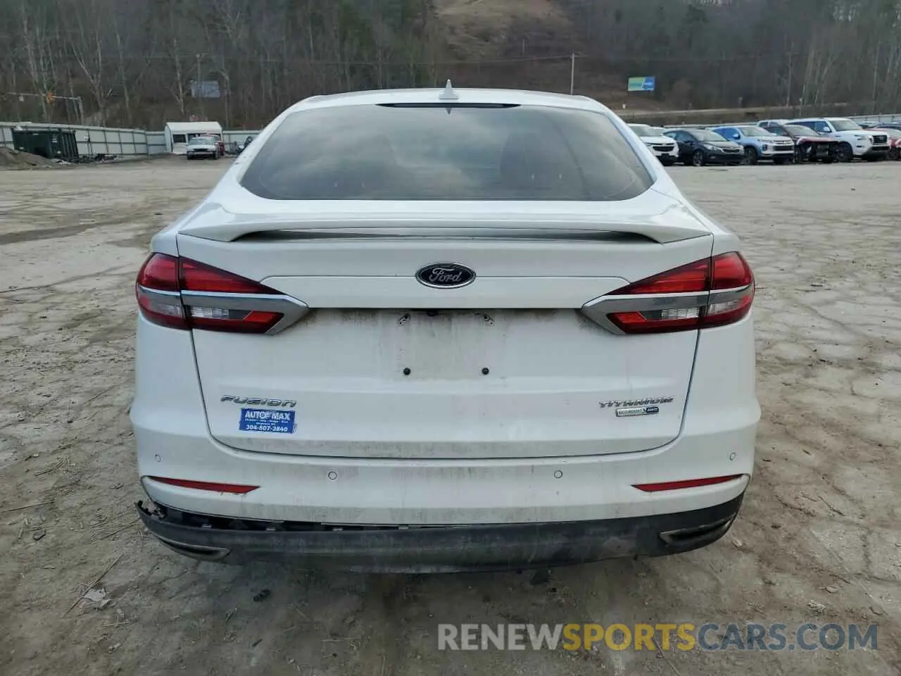 6 Photograph of a damaged car 3FA6P0D95KR187291 FORD FUSION 2019