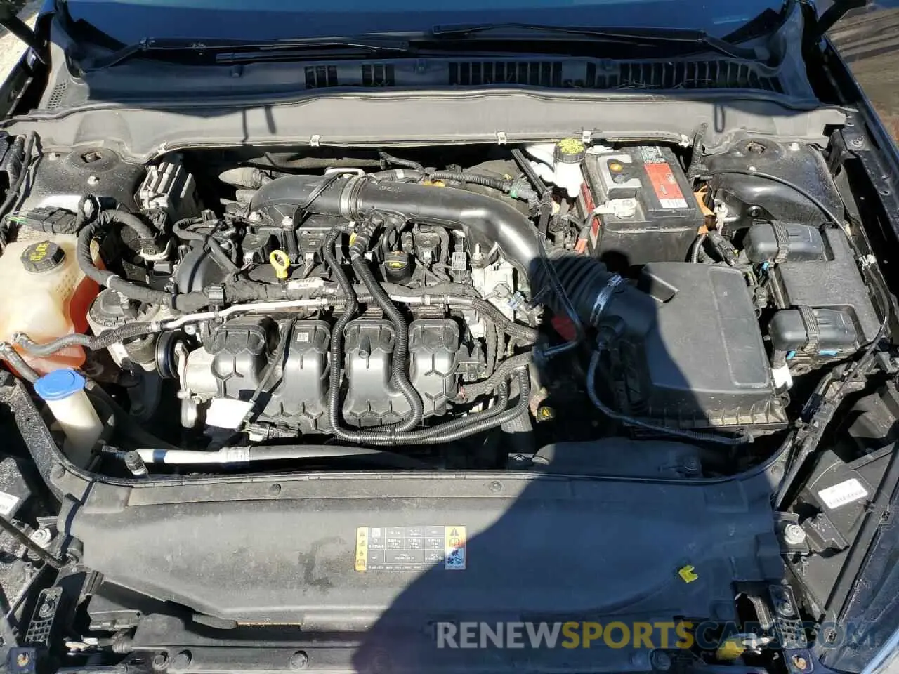 11 Photograph of a damaged car 3FA6P0D96KR187221 FORD FUSION 2019