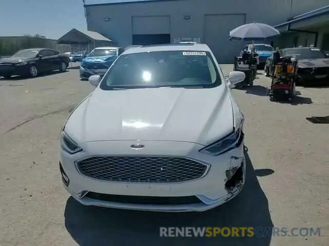 13 Photograph of a damaged car 3FA6P0D97KR222249 FORD FUSION 2019
