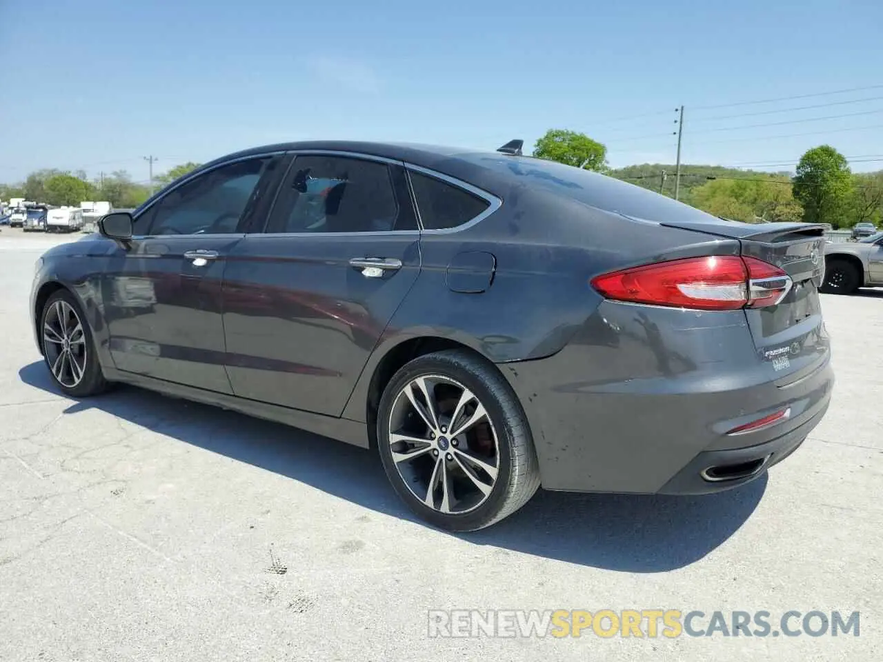 2 Photograph of a damaged car 3FA6P0D98KR123889 FORD FUSION 2019