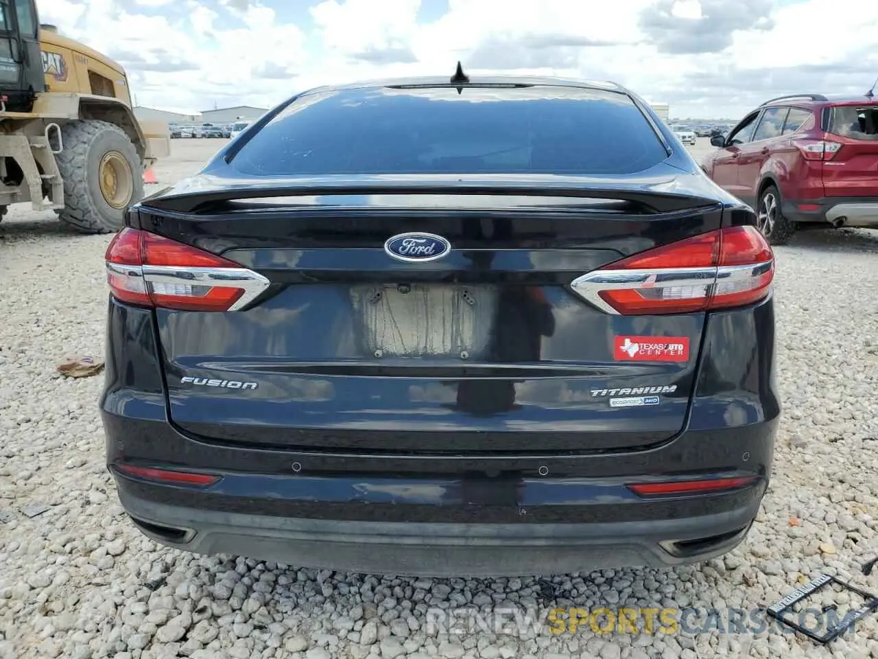 6 Photograph of a damaged car 3FA6P0D98KR124041 FORD FUSION 2019