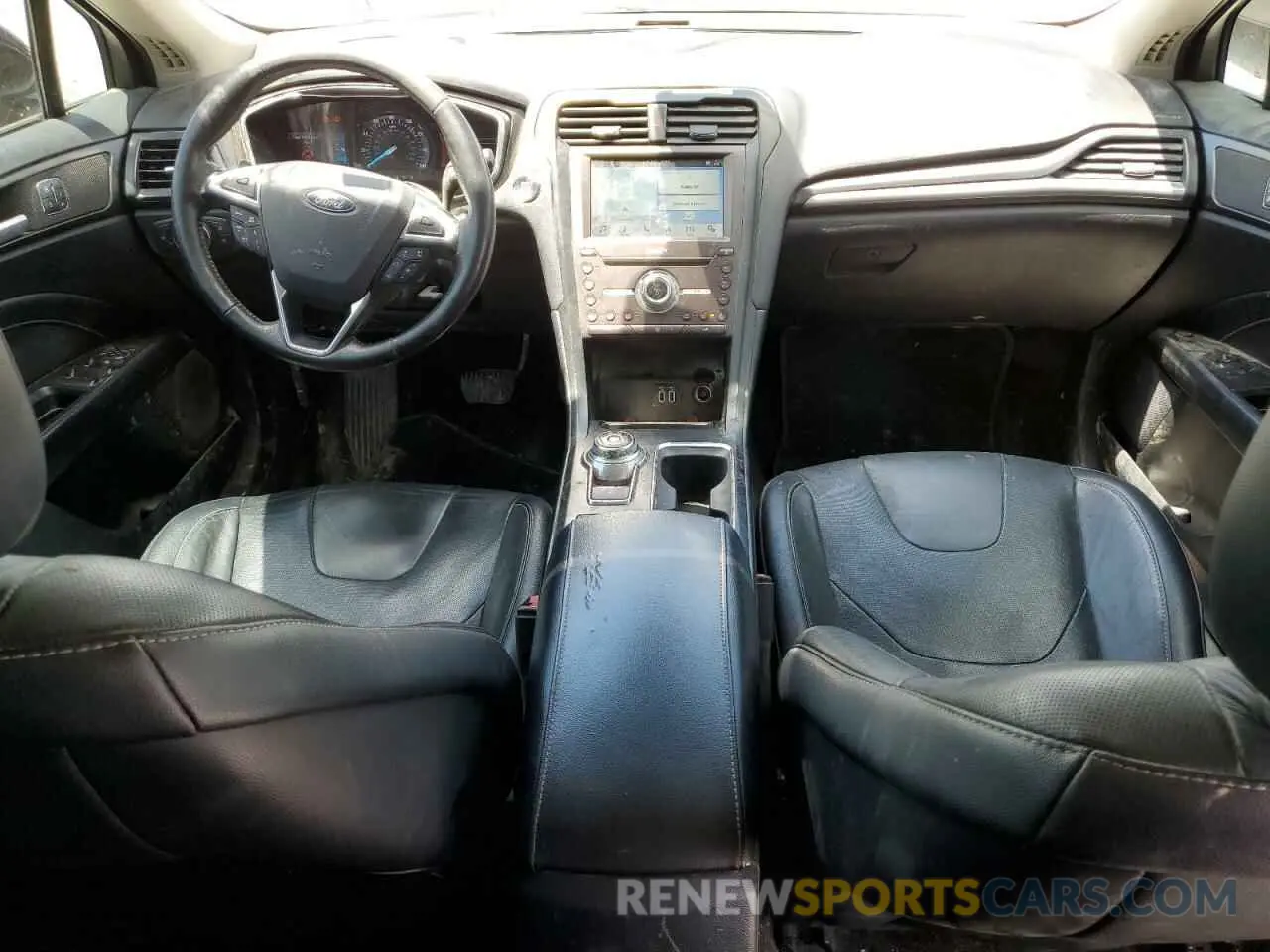 8 Photograph of a damaged car 3FA6P0D98KR124041 FORD FUSION 2019