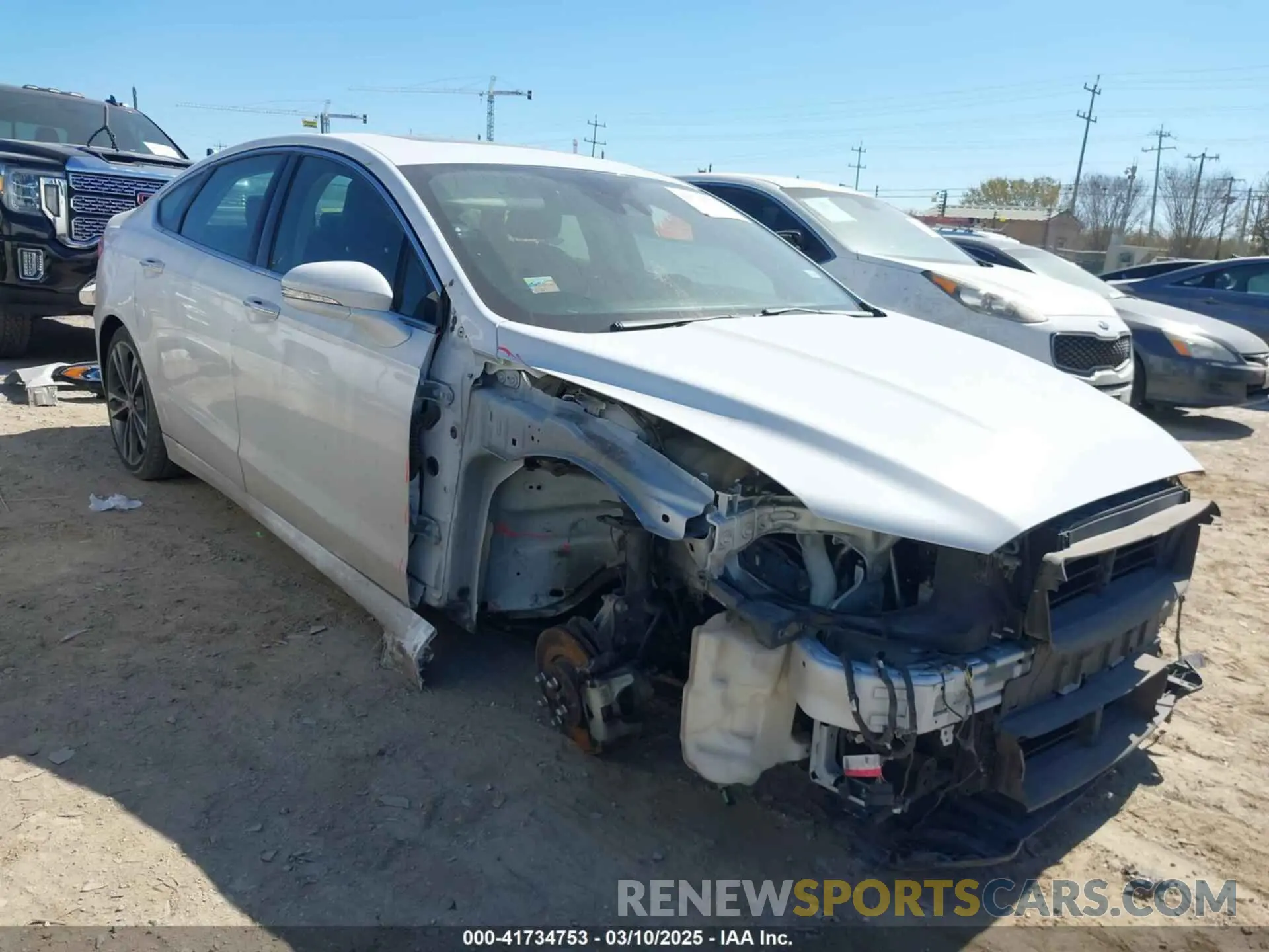 1 Photograph of a damaged car 3FA6P0D98KR124086 FORD FUSION 2019