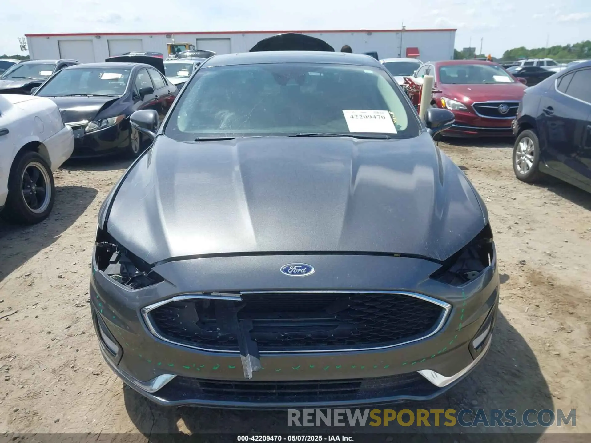 13 Фотография поврежденного автомобиля 3FA6P0D9XKR152617 FORD FUSION 2019