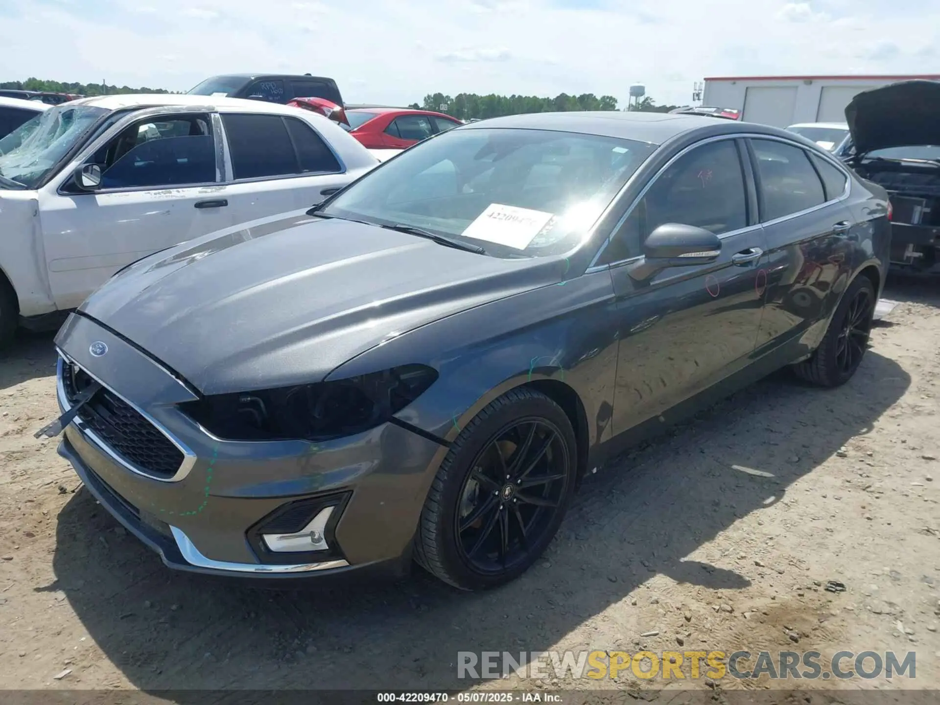 2 Фотография поврежденного автомобиля 3FA6P0D9XKR152617 FORD FUSION 2019