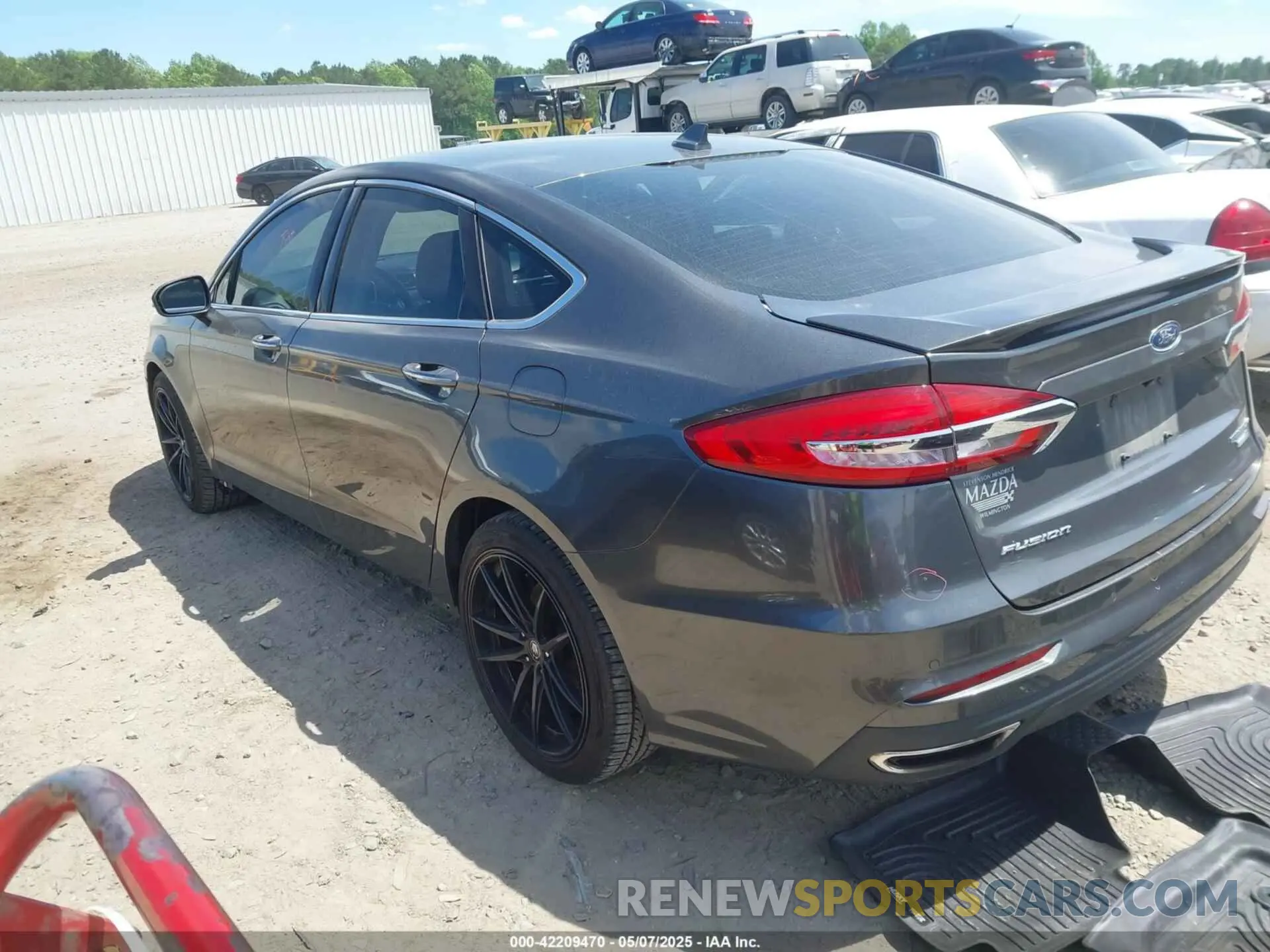 3 Фотография поврежденного автомобиля 3FA6P0D9XKR152617 FORD FUSION 2019