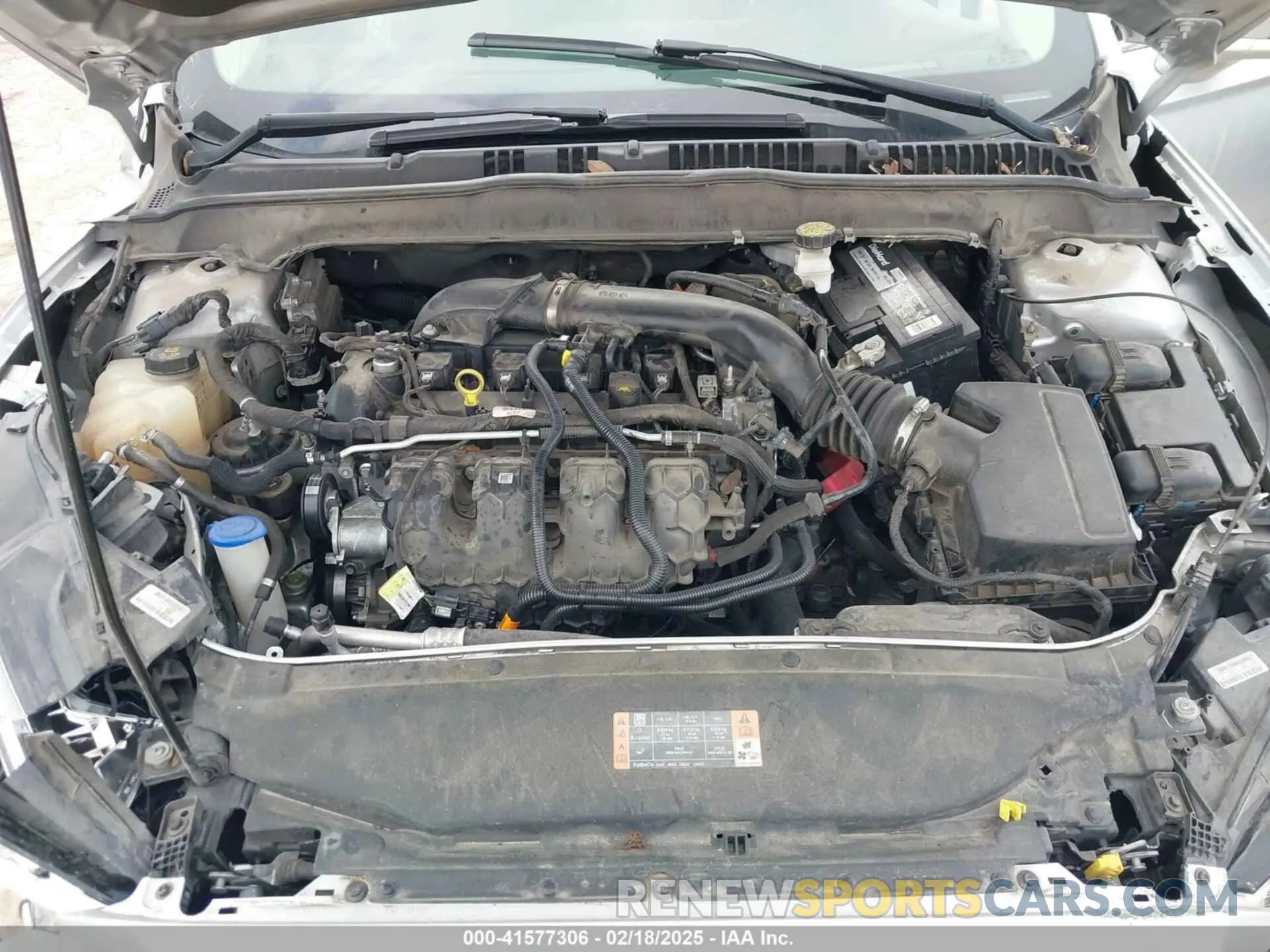 10 Photograph of a damaged car 3FA6P0D9XKR206465 FORD FUSION 2019
