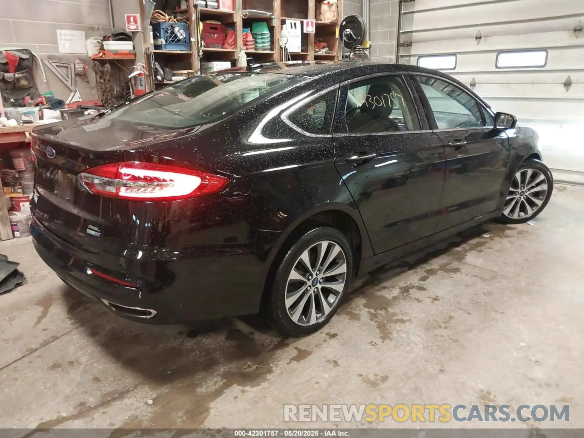 4 Фотография поврежденного автомобиля 3FA6P0E9XKR103075 FORD FUSION 2019