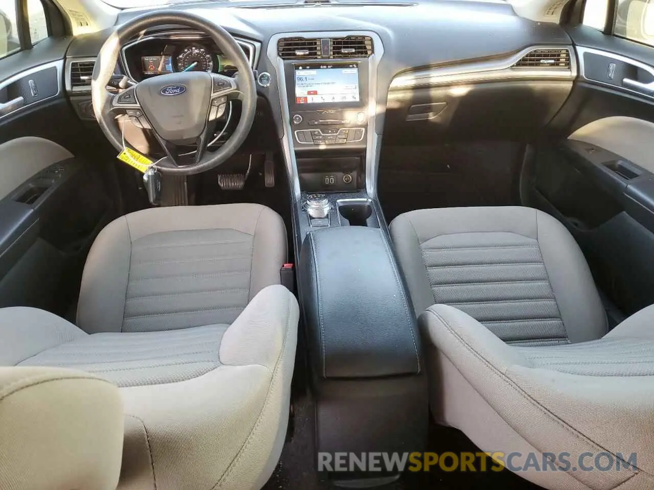 8 Photograph of a damaged car 3FA6P0G72KR193124 FORD FUSION 2019