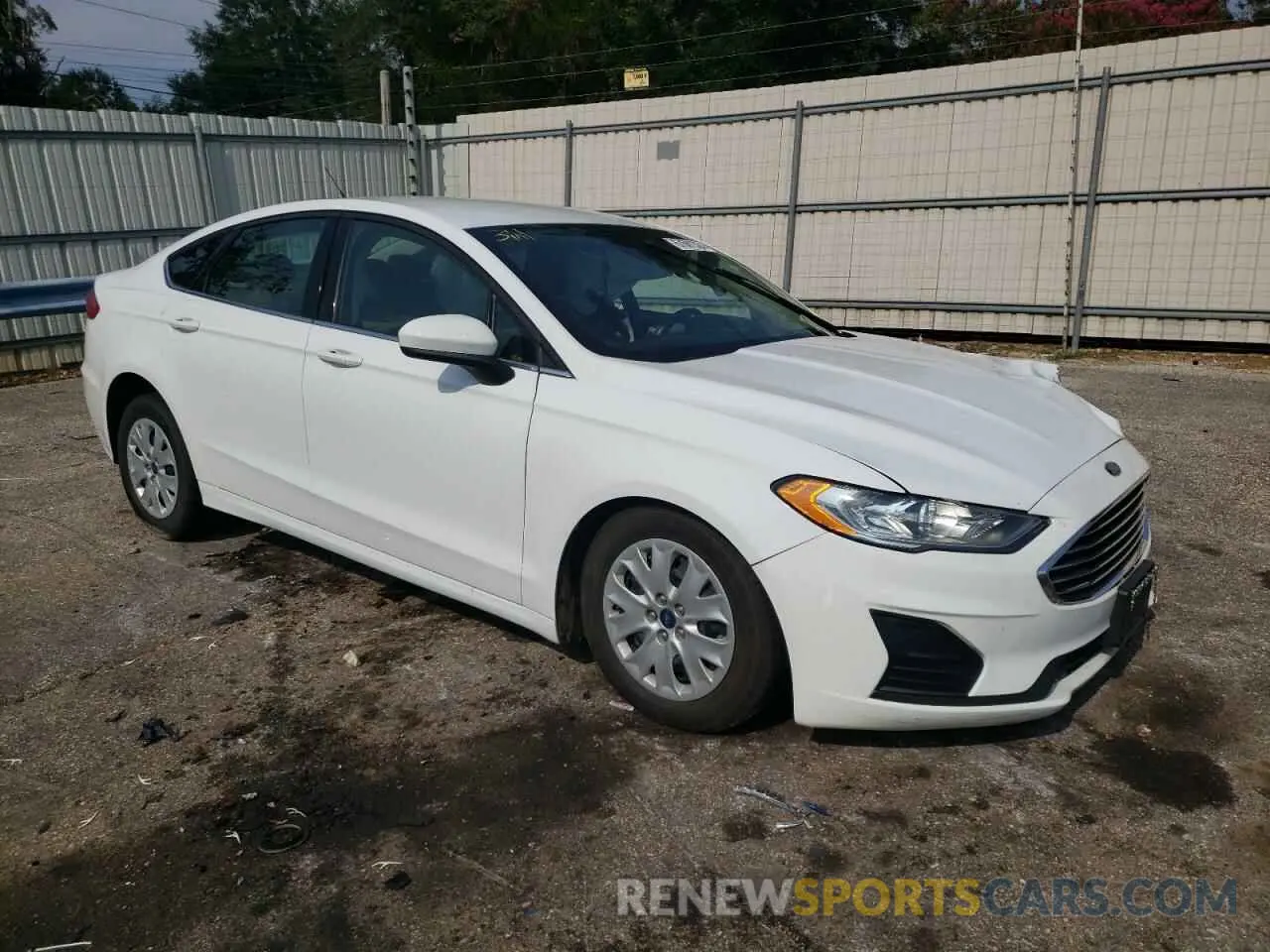 4 Фотография поврежденного автомобиля 3FA6P0G72KR232214 FORD FUSION 2019