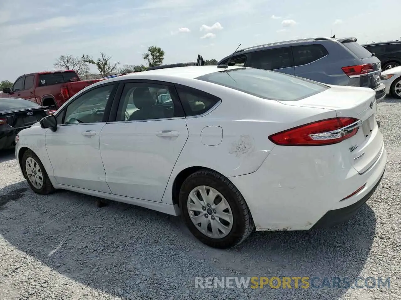 2 Photograph of a damaged car 3FA6P0G72KR267786 FORD FUSION 2019