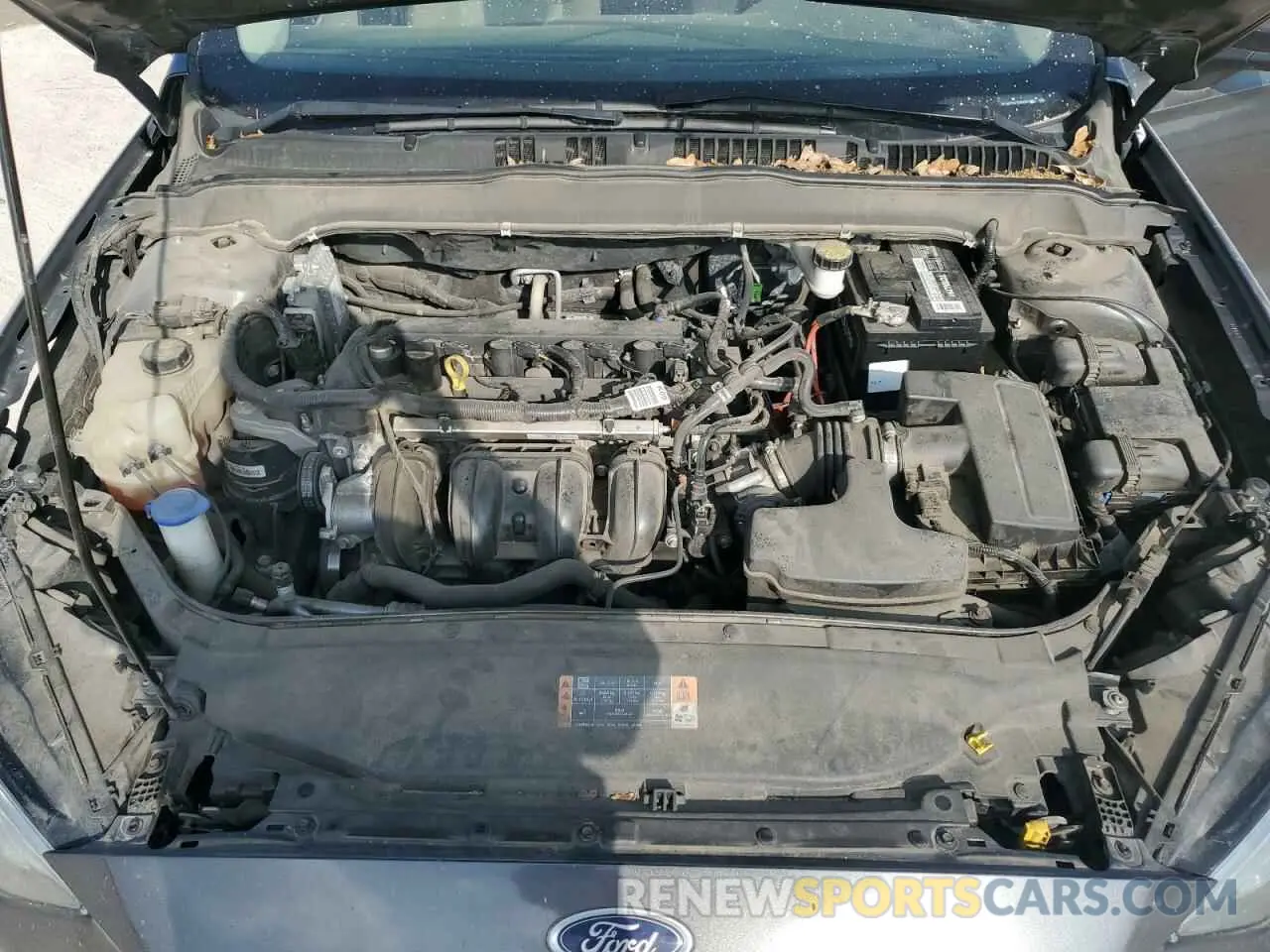 11 Photograph of a damaged car 3FA6P0G73KR282748 FORD FUSION 2019