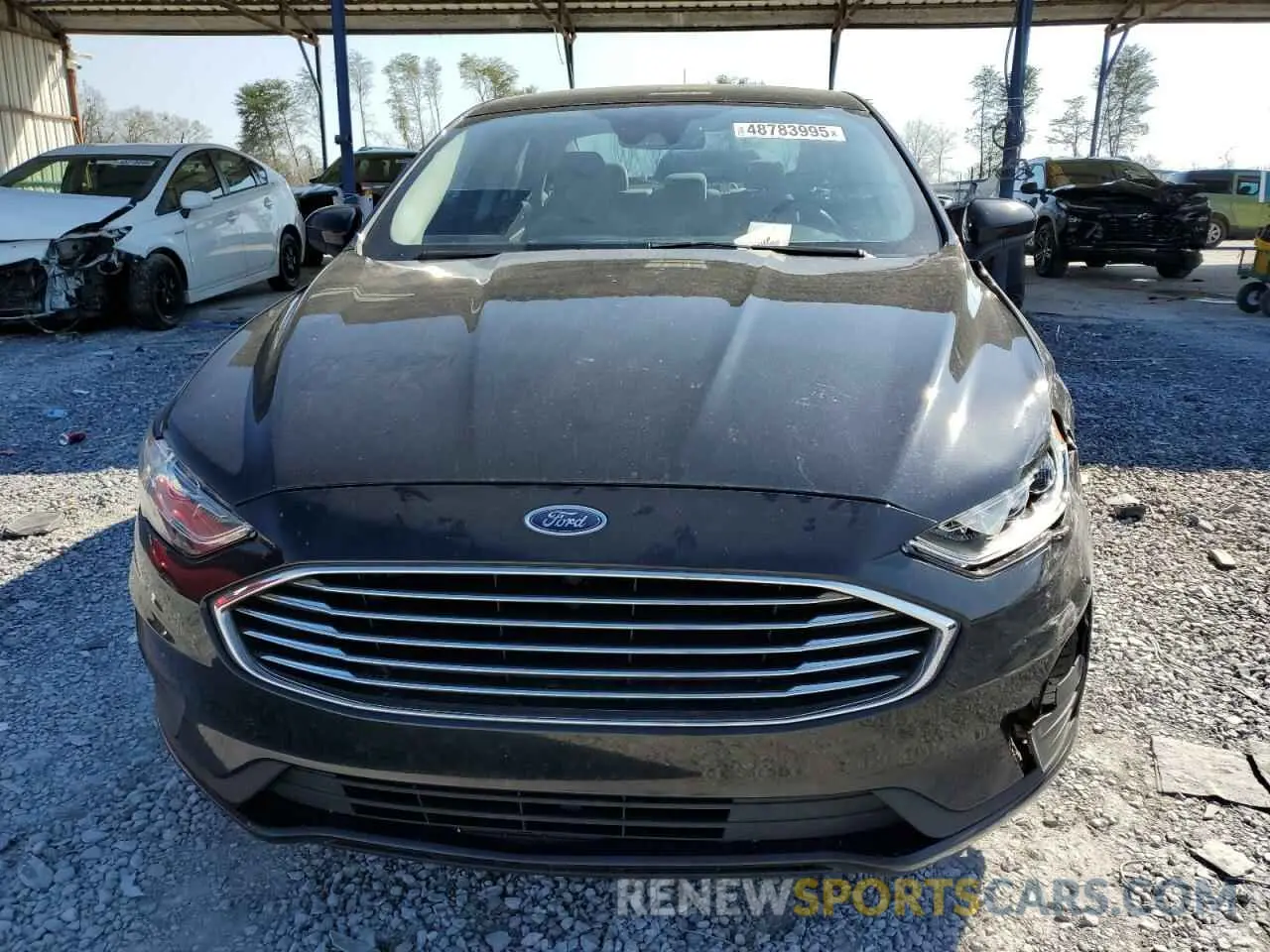 5 Photograph of a damaged car 3FA6P0G74KR161498 FORD FUSION 2019