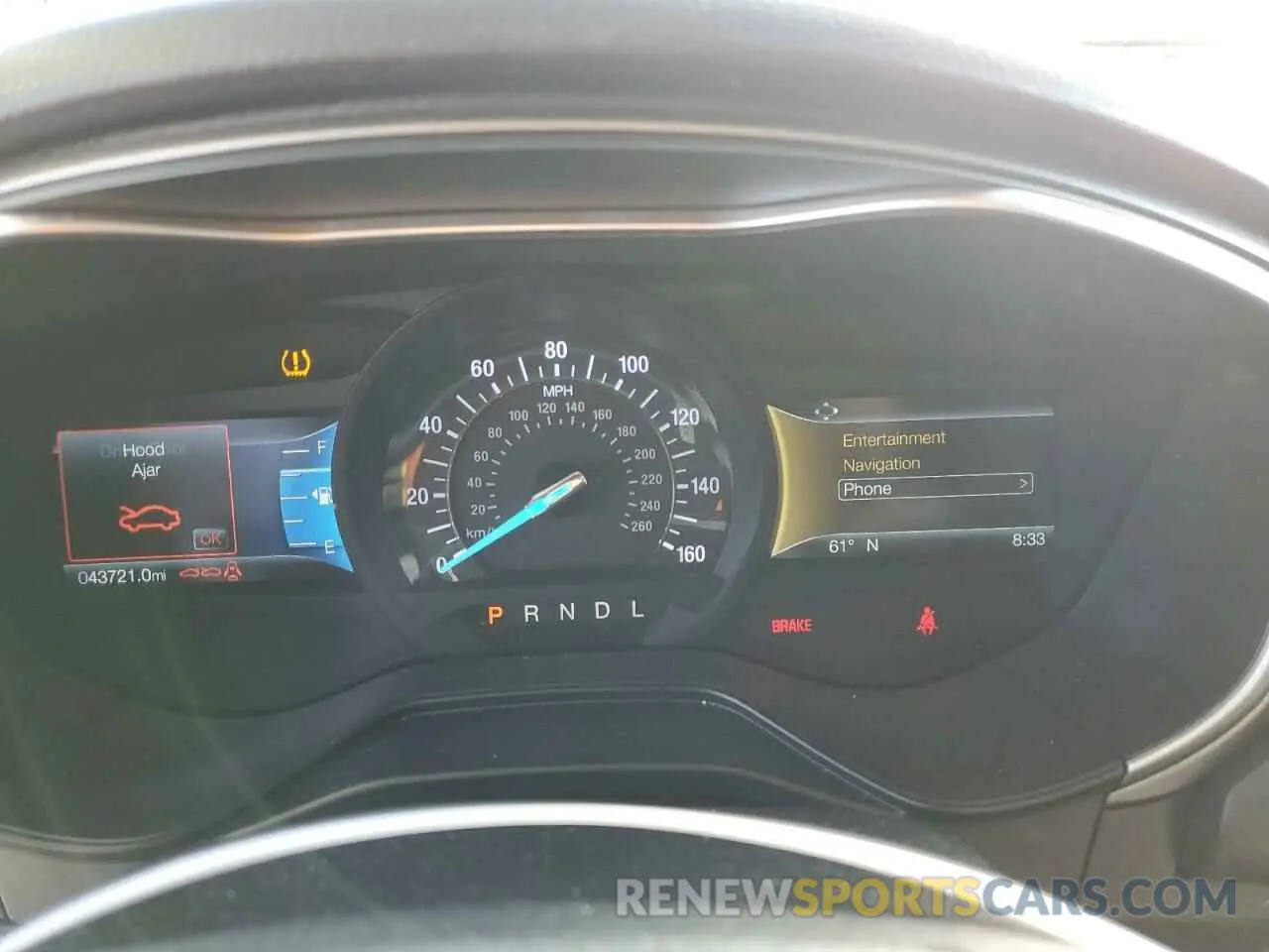 9 Photograph of a damaged car 3FA6P0G75KR216430 FORD FUSION 2019