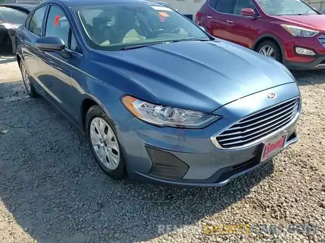 13 Photograph of a damaged car 3FA6P0G75KR268091 FORD FUSION 2019