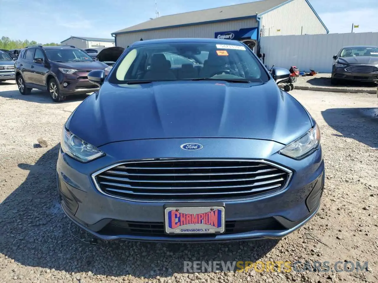 5 Photograph of a damaged car 3FA6P0G75KR268091 FORD FUSION 2019