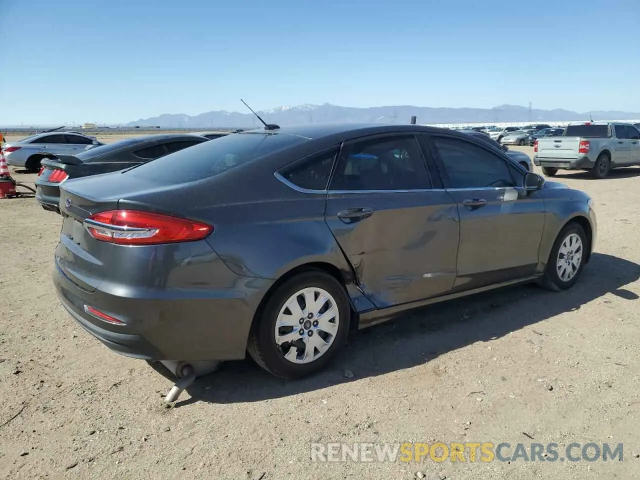 3 Photograph of a damaged car 3FA6P0G76KR108463 FORD FUSION 2019