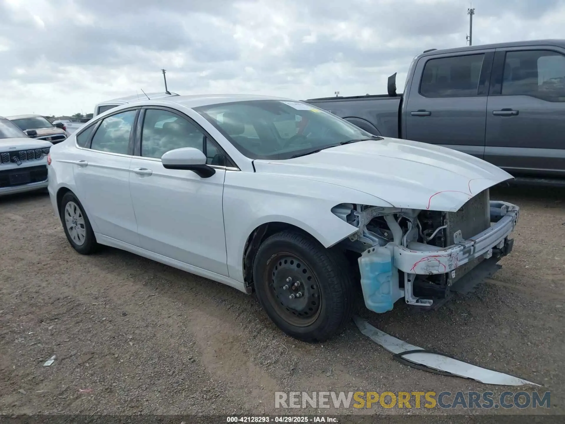 1 Photograph of a damaged car 3FA6P0G76KR170915 FORD FUSION 2019
