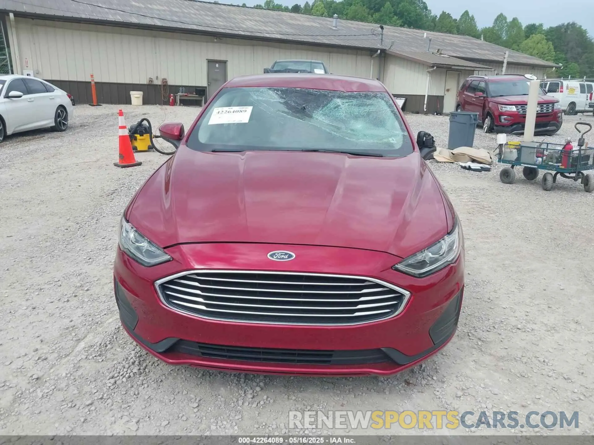 12 Photograph of a damaged car 3FA6P0G77KR215022 FORD FUSION 2019