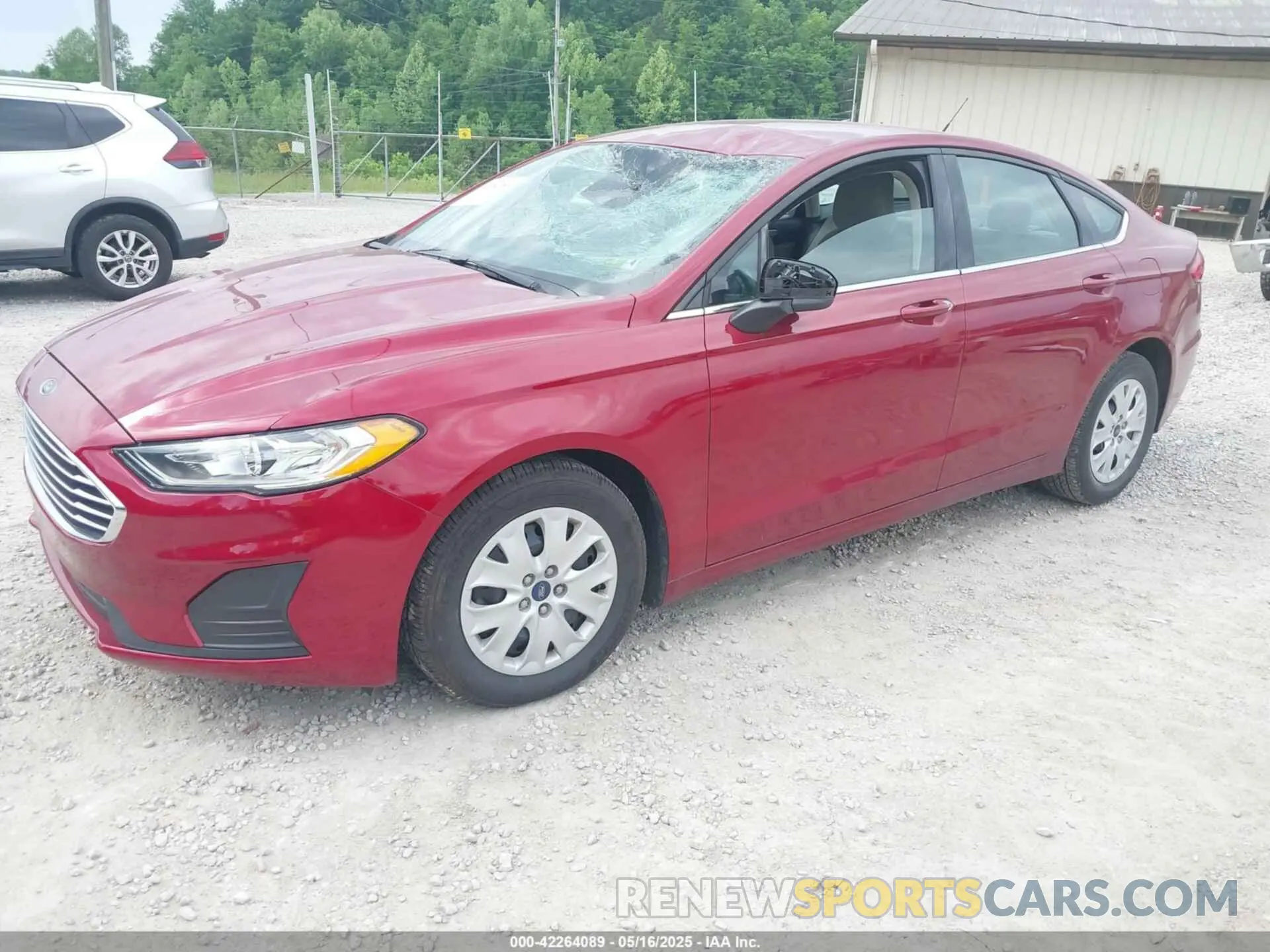 2 Photograph of a damaged car 3FA6P0G77KR215022 FORD FUSION 2019