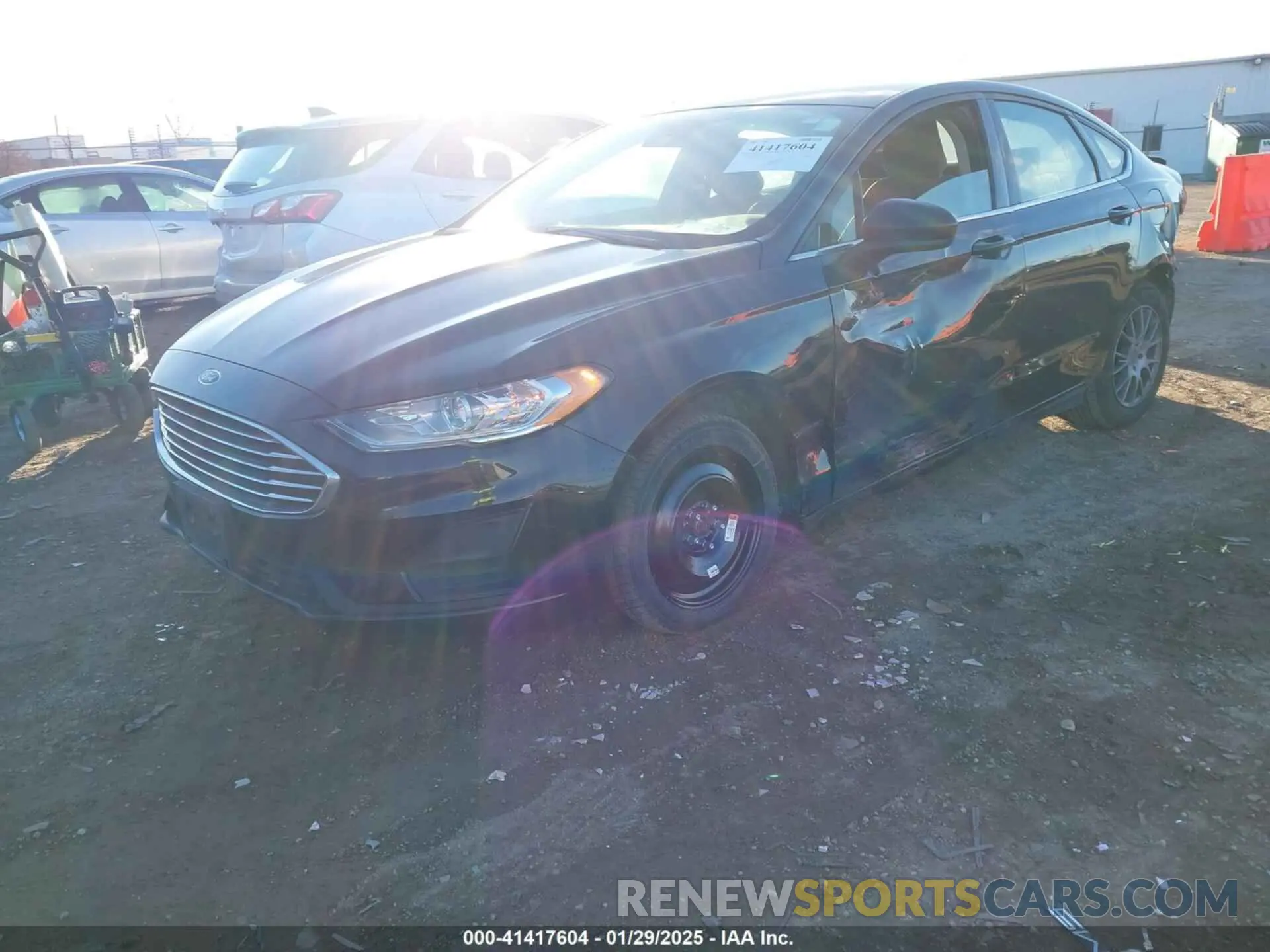 2 Photograph of a damaged car 3FA6P0G78KR194956 FORD FUSION 2019