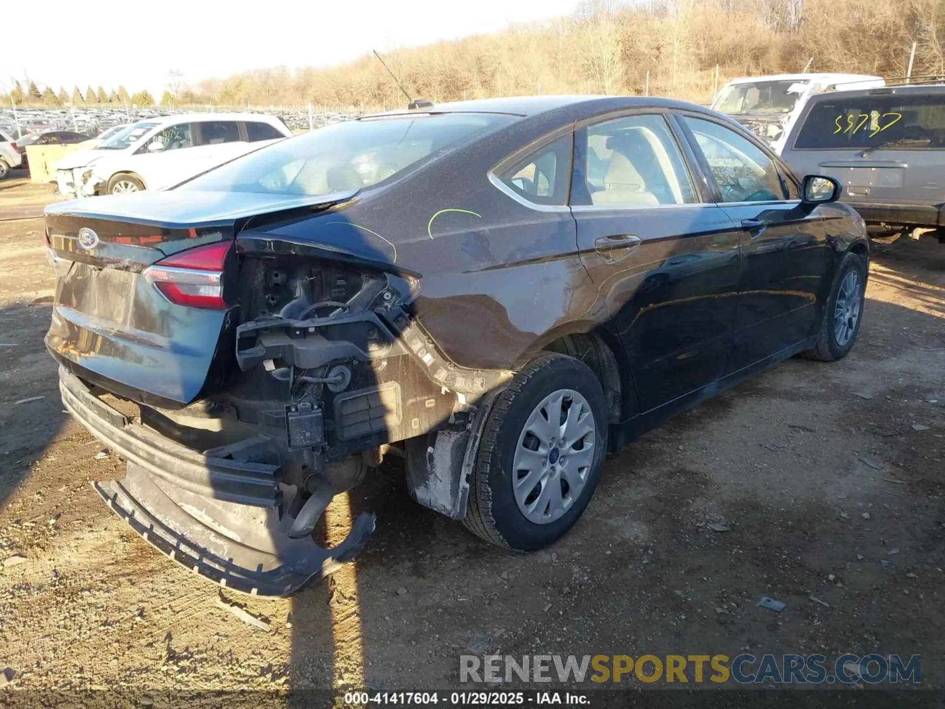 4 Photograph of a damaged car 3FA6P0G78KR194956 FORD FUSION 2019