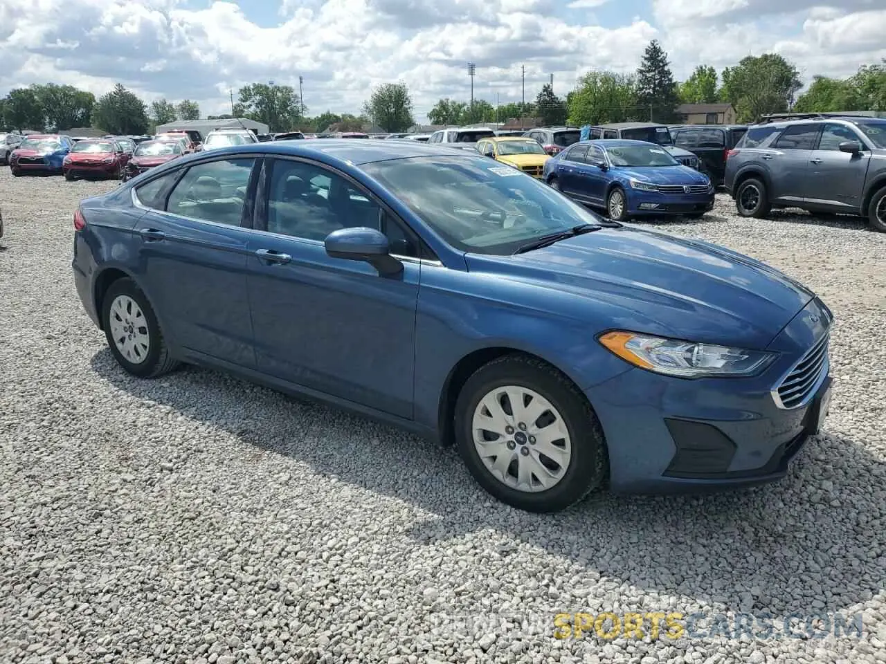 4 Photograph of a damaged car 3FA6P0G79KR248149 FORD FUSION 2019