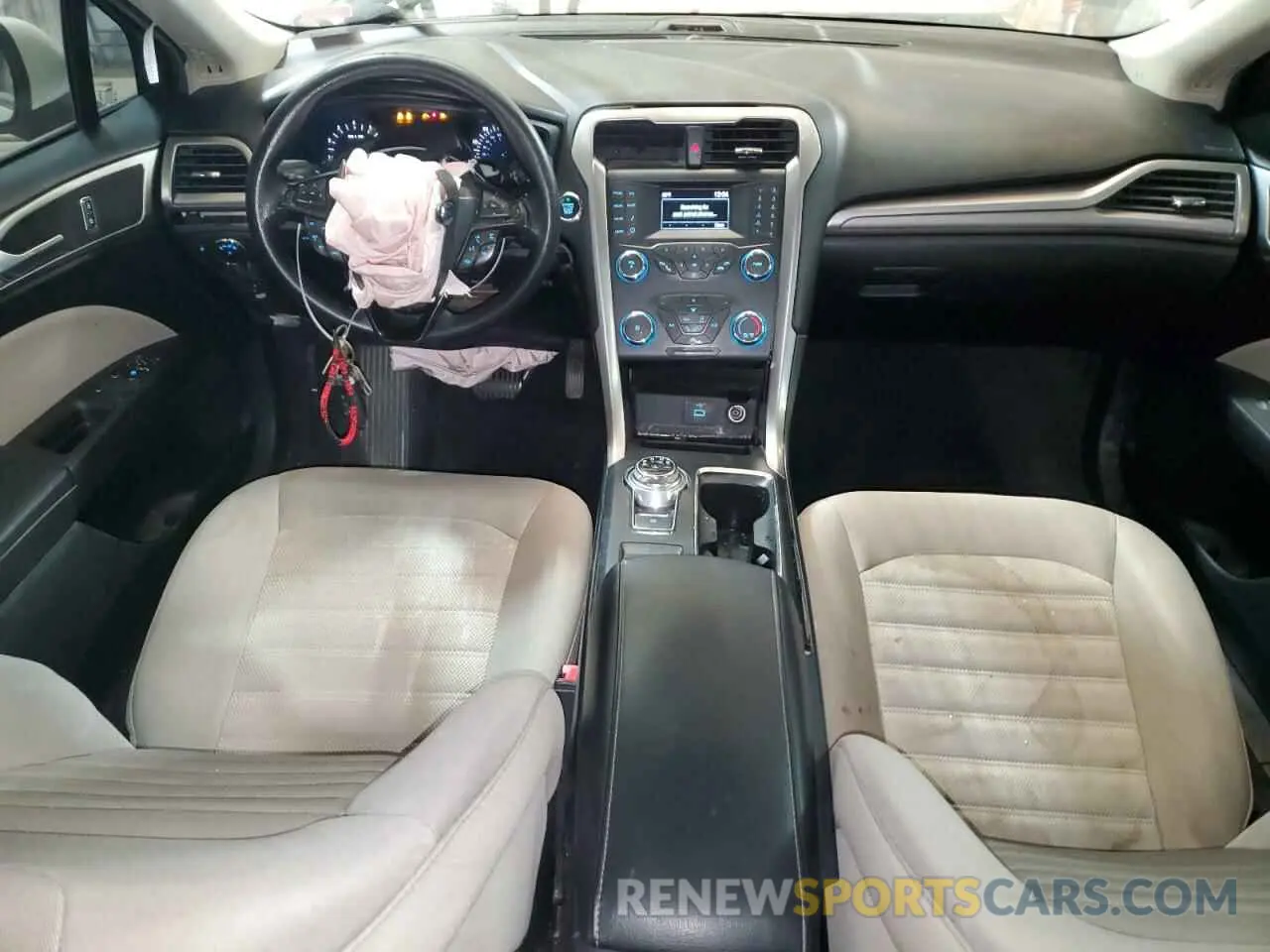 8 Photograph of a damaged car 3FA6P0G7XKR102214 FORD FUSION 2019