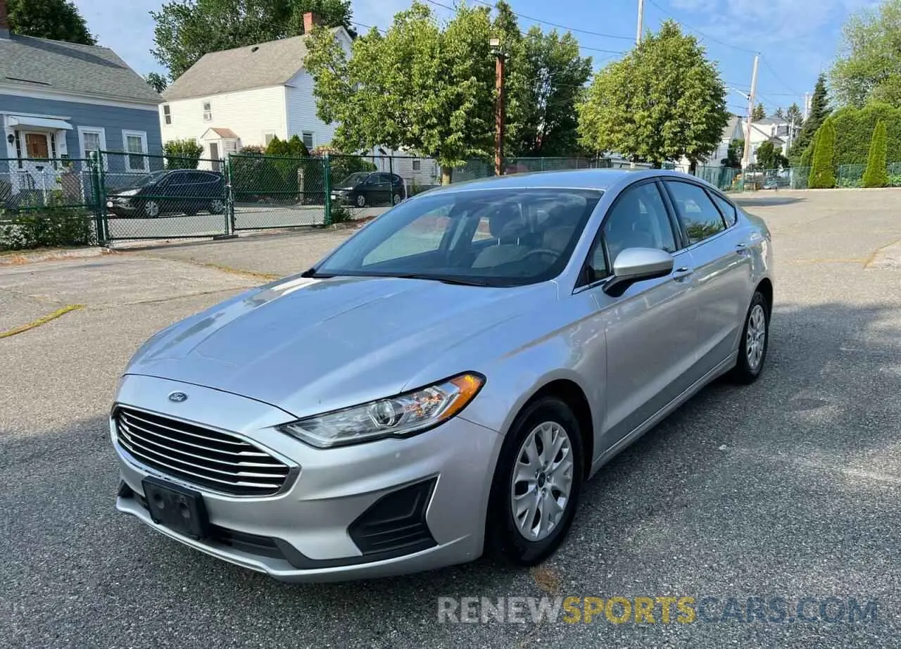 2 Photograph of a damaged car 3FA6P0G7XKR143006 FORD FUSION 2019