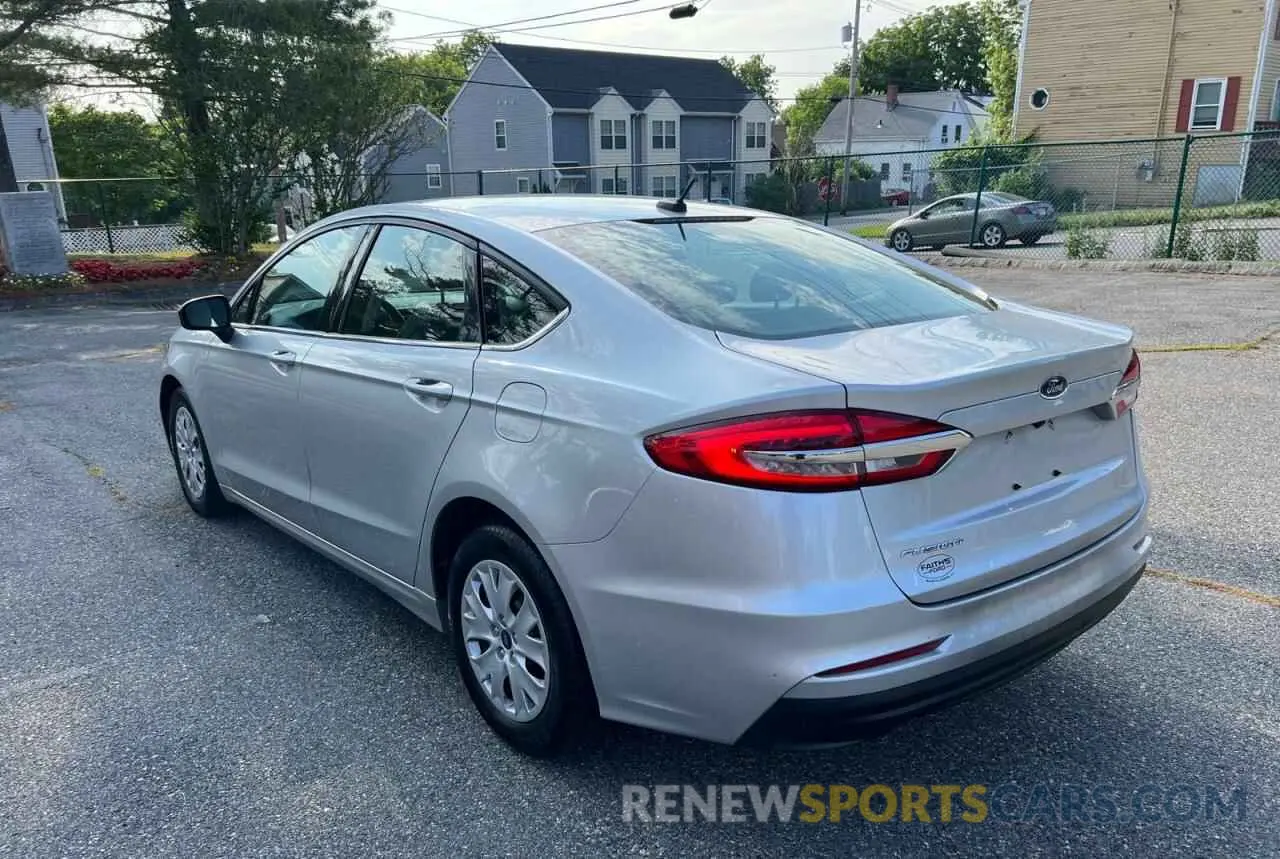 3 Photograph of a damaged car 3FA6P0G7XKR143006 FORD FUSION 2019