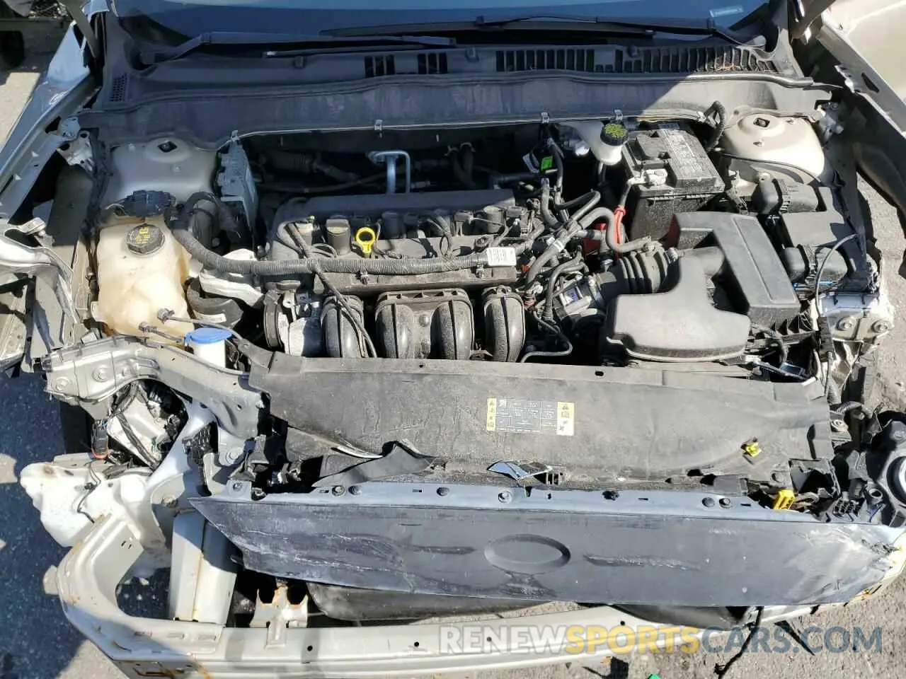 11 Фотография поврежденного автомобиля 3FA6P0H70KR123085 FORD FUSION 2019