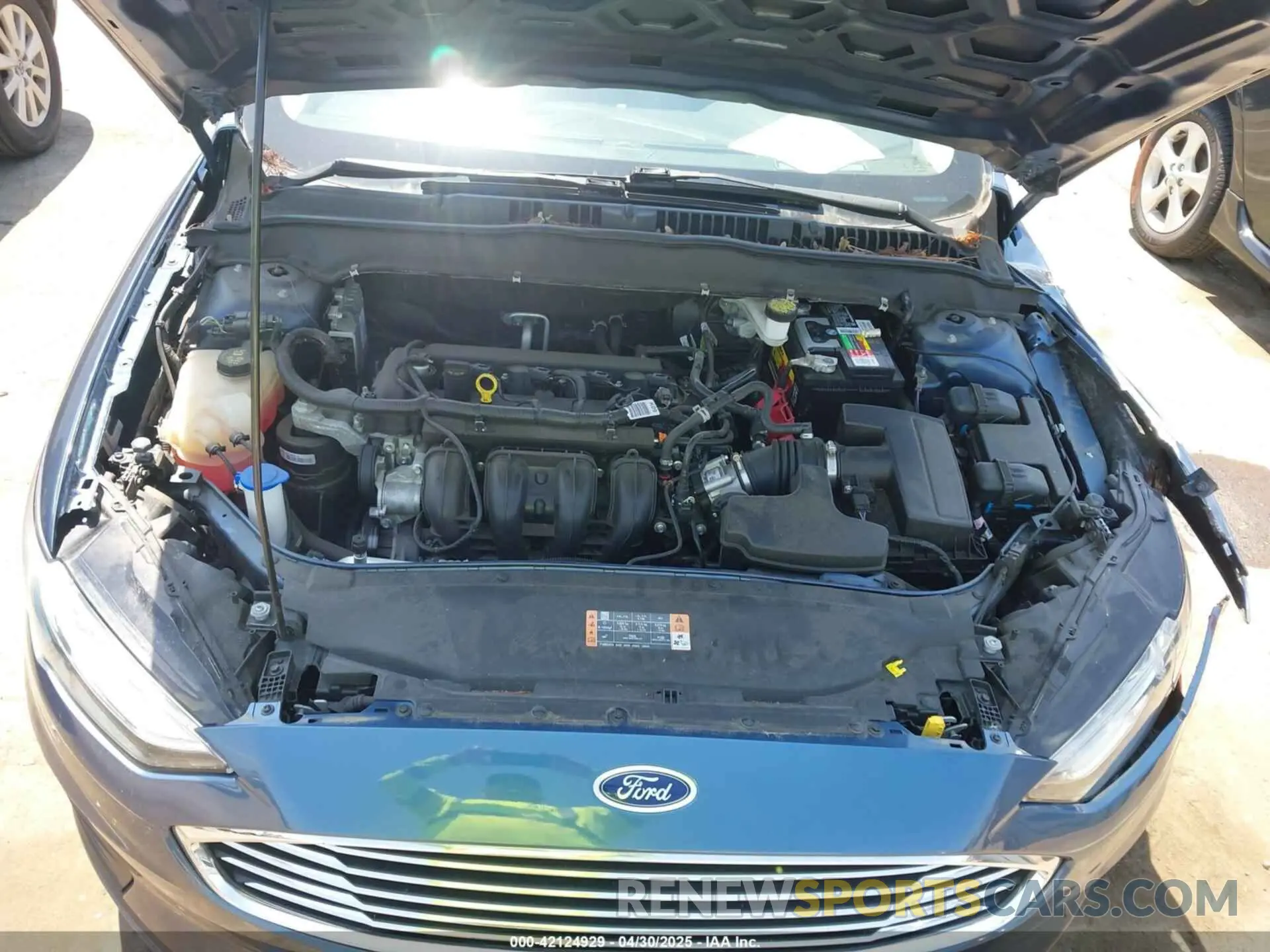 10 Фотография поврежденного автомобиля 3FA6P0H72KR123170 FORD FUSION 2019