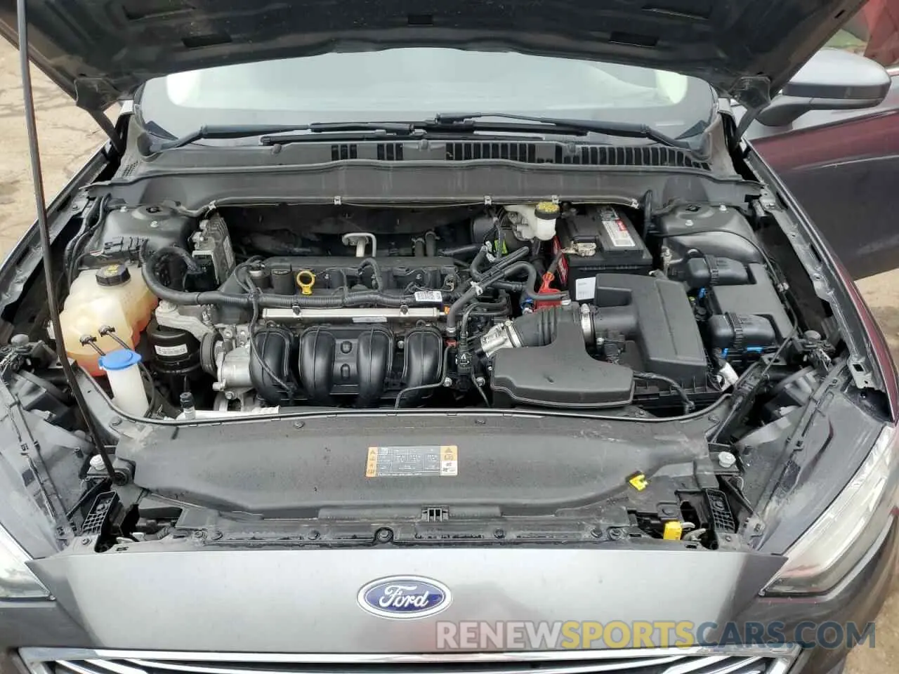 11 Photograph of a damaged car 3FA6P0H72KR218621 FORD FUSION 2019