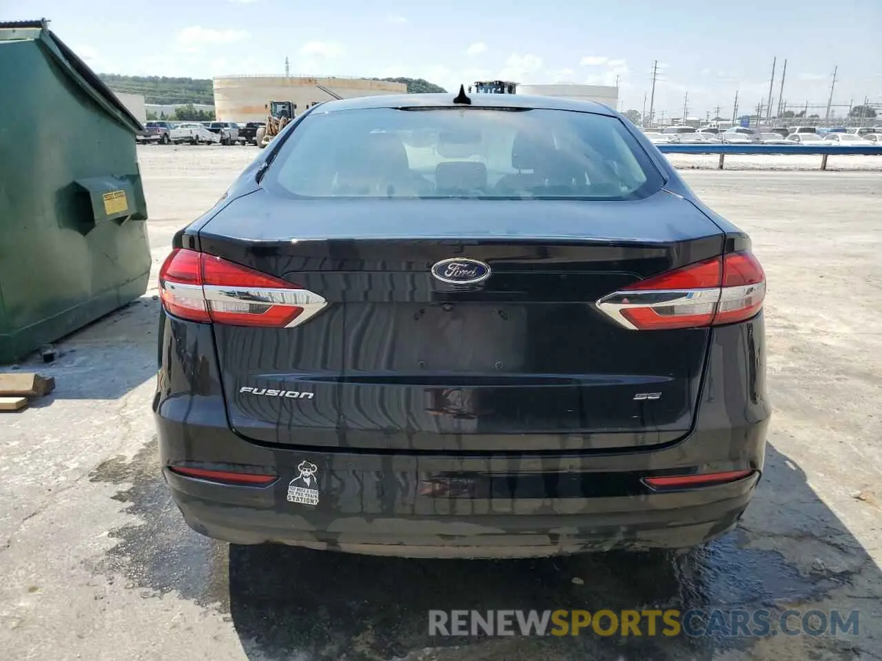 6 Photograph of a damaged car 3FA6P0H73KR151298 FORD FUSION 2019
