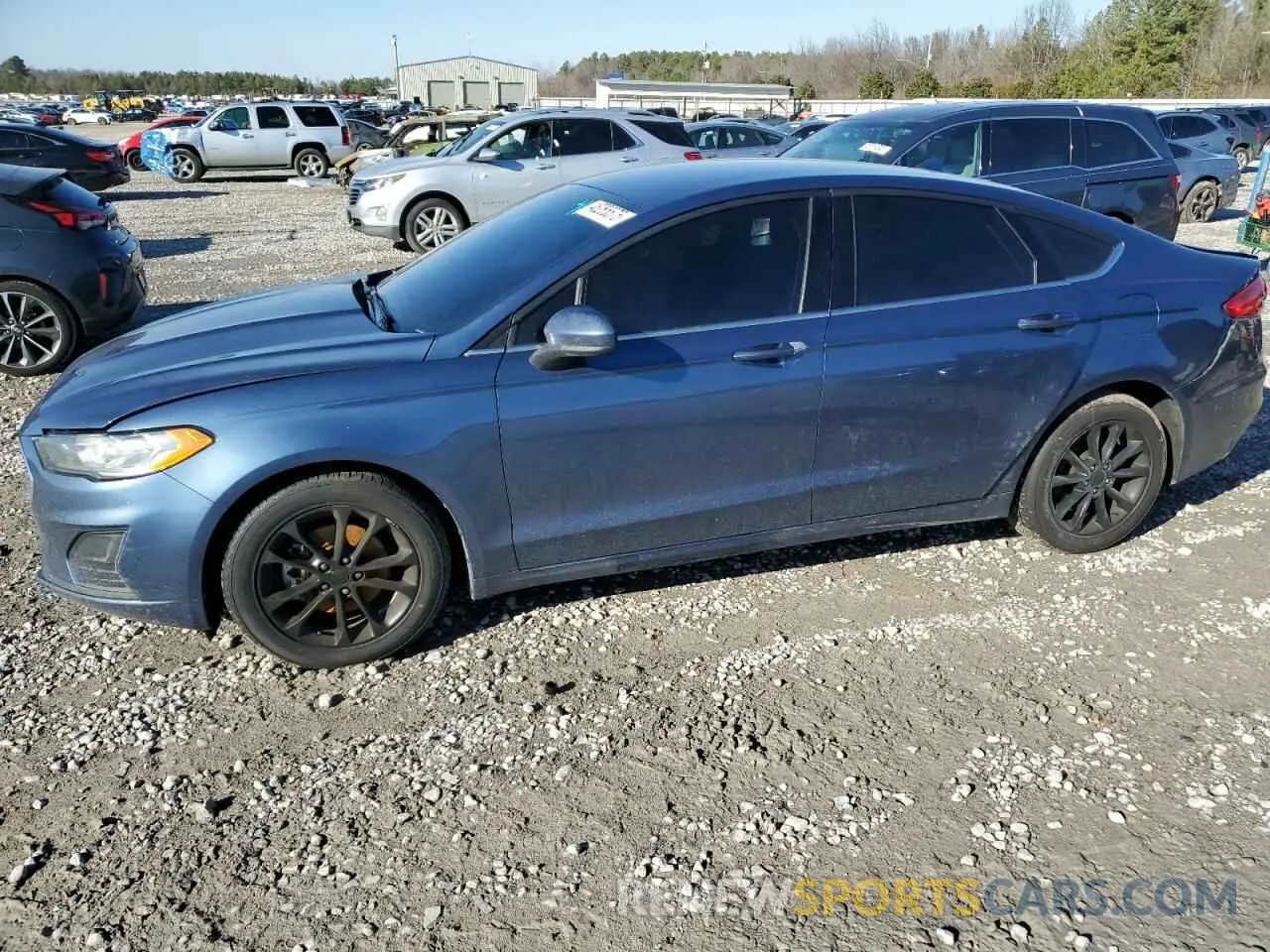 1 Фотография поврежденного автомобиля 3FA6P0H74KR123221 FORD FUSION 2019
