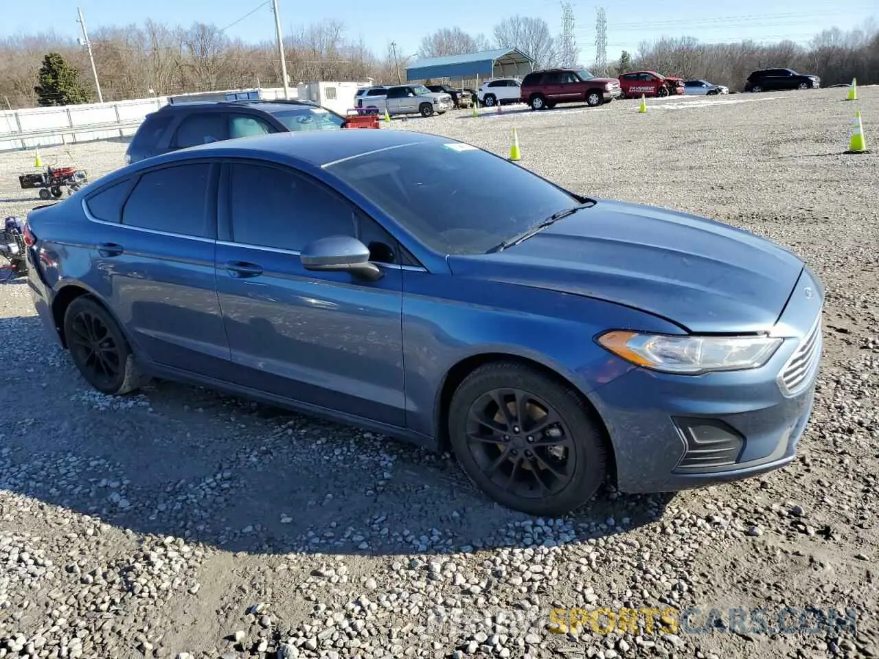 4 Фотография поврежденного автомобиля 3FA6P0H74KR123221 FORD FUSION 2019