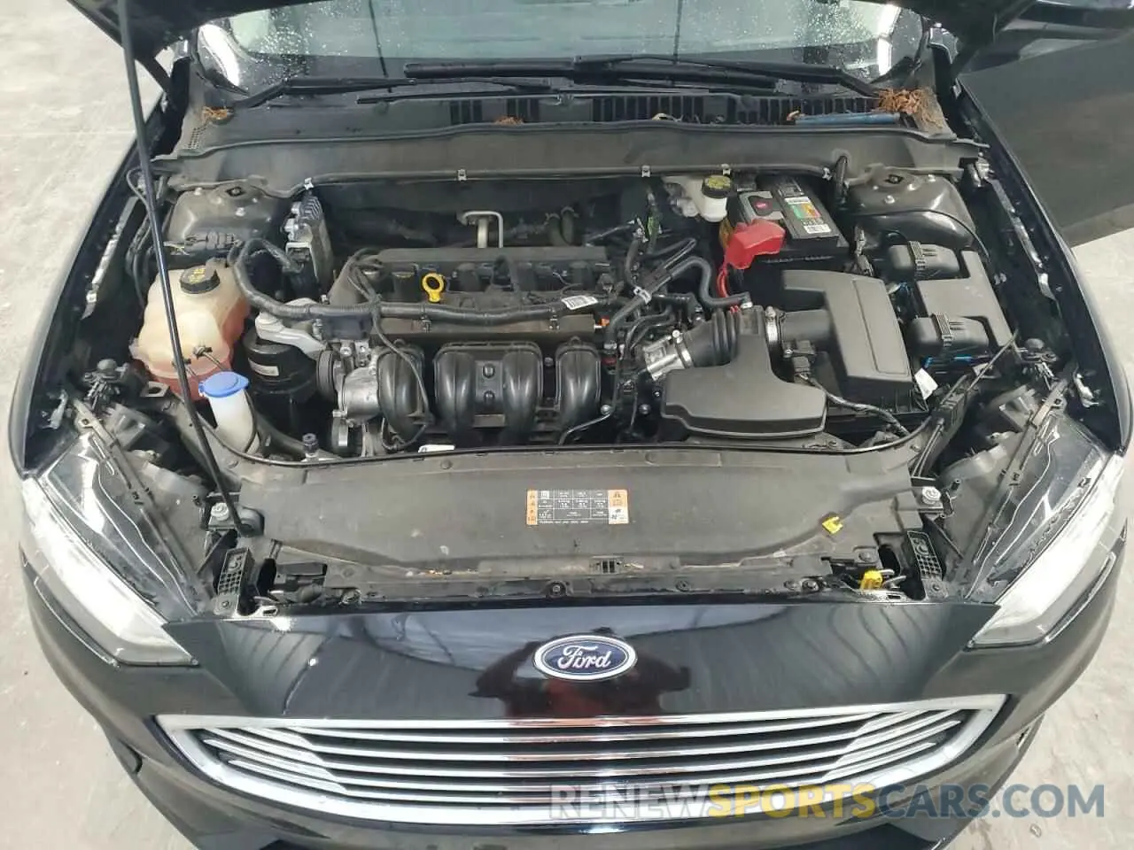 11 Photograph of a damaged car 3FA6P0H79KR122372 FORD FUSION 2019