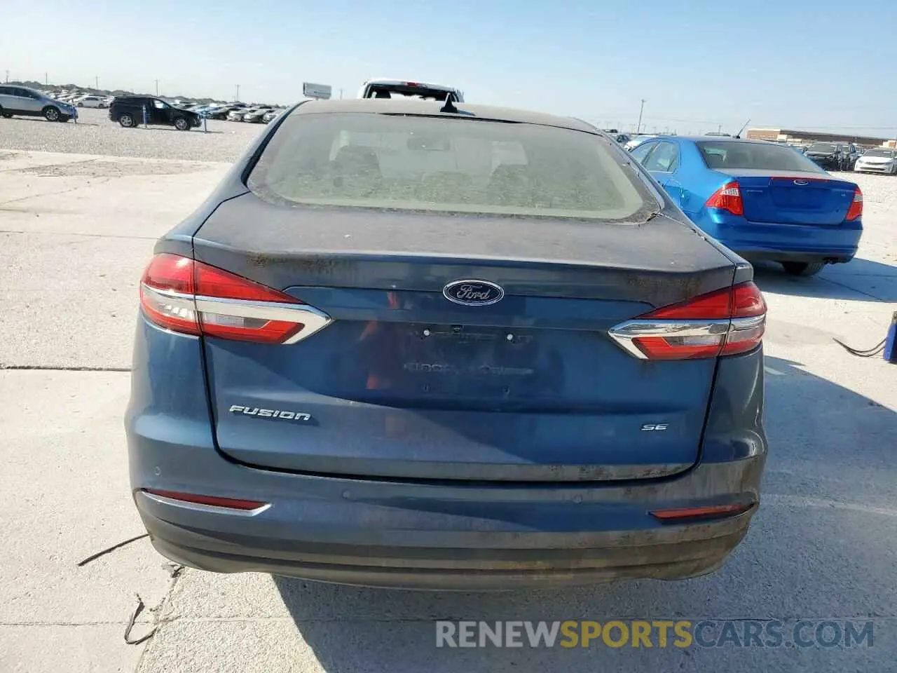 6 Photograph of a damaged car 3FA6P0H79KR149815 FORD FUSION 2019