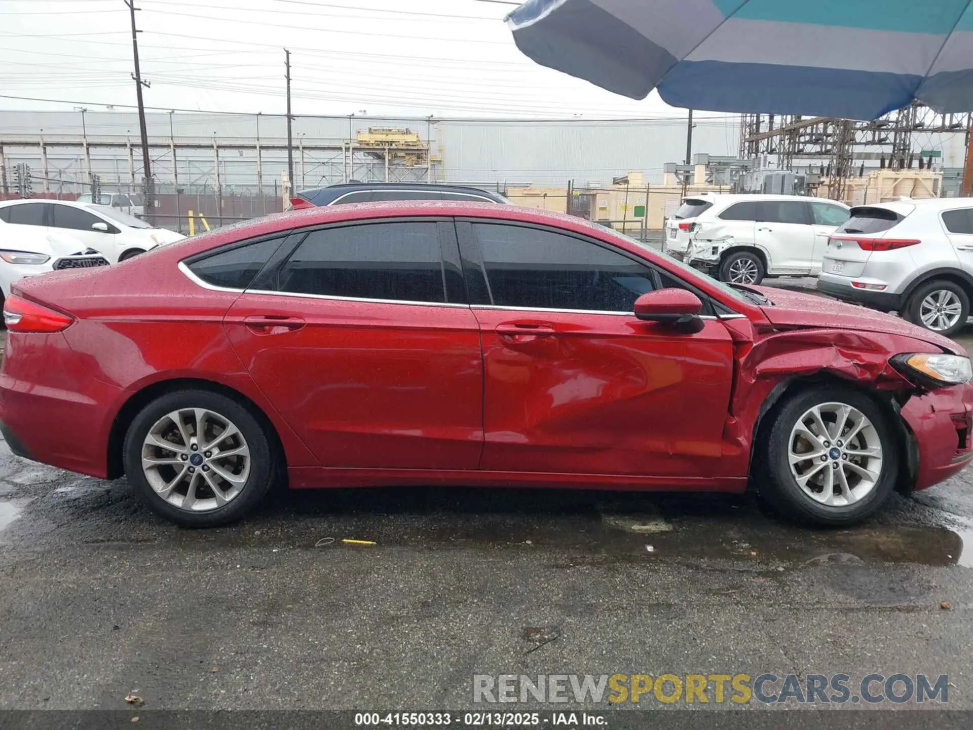 13 Фотография поврежденного автомобиля 3FA6P0HD0KR104302 FORD FUSION 2019