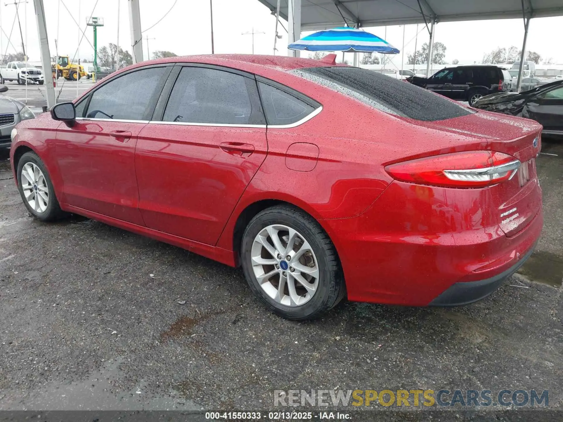 3 Фотография поврежденного автомобиля 3FA6P0HD0KR104302 FORD FUSION 2019