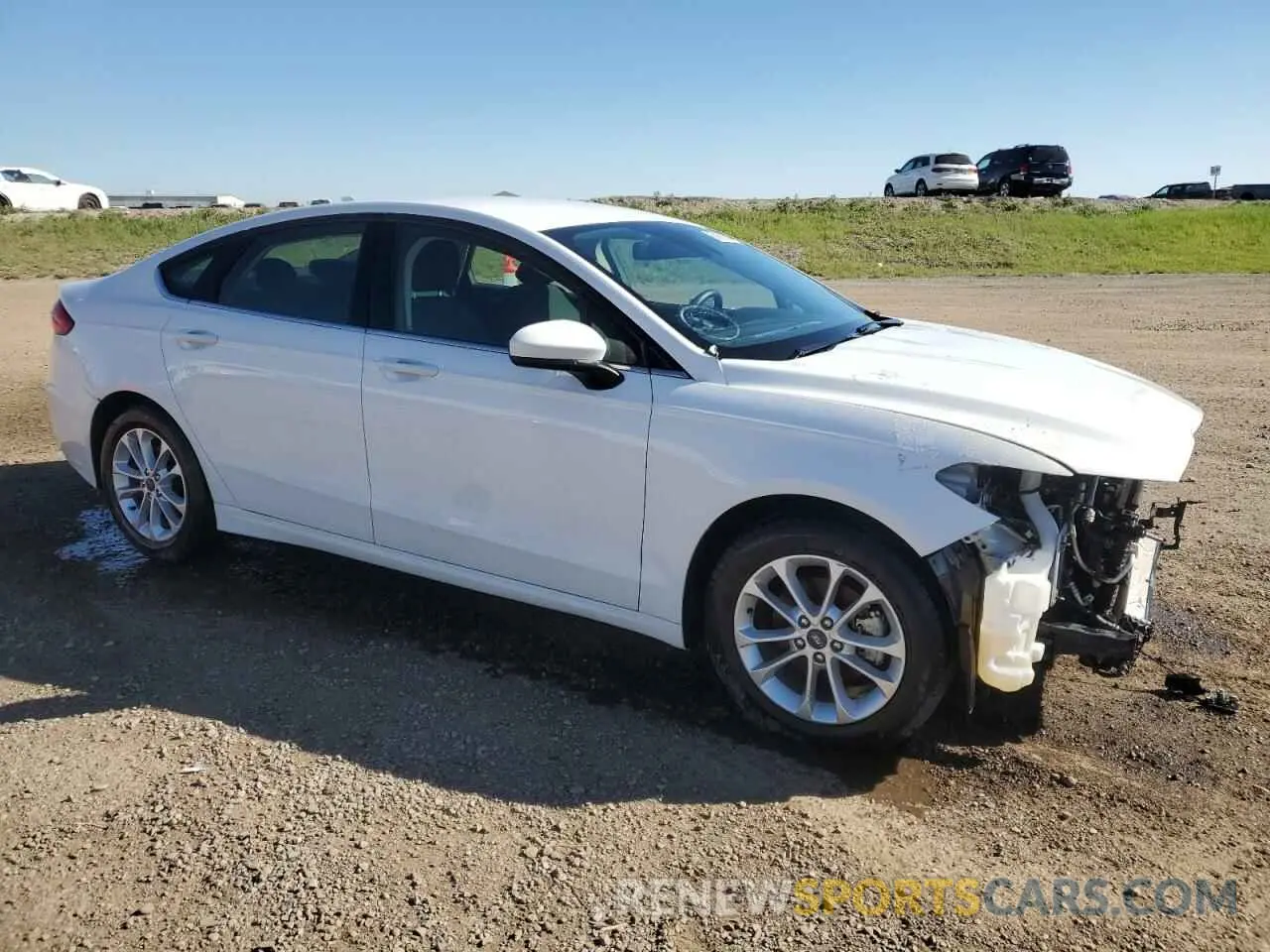 4 Фотография поврежденного автомобиля 3FA6P0HD0KR266236 FORD FUSION 2019