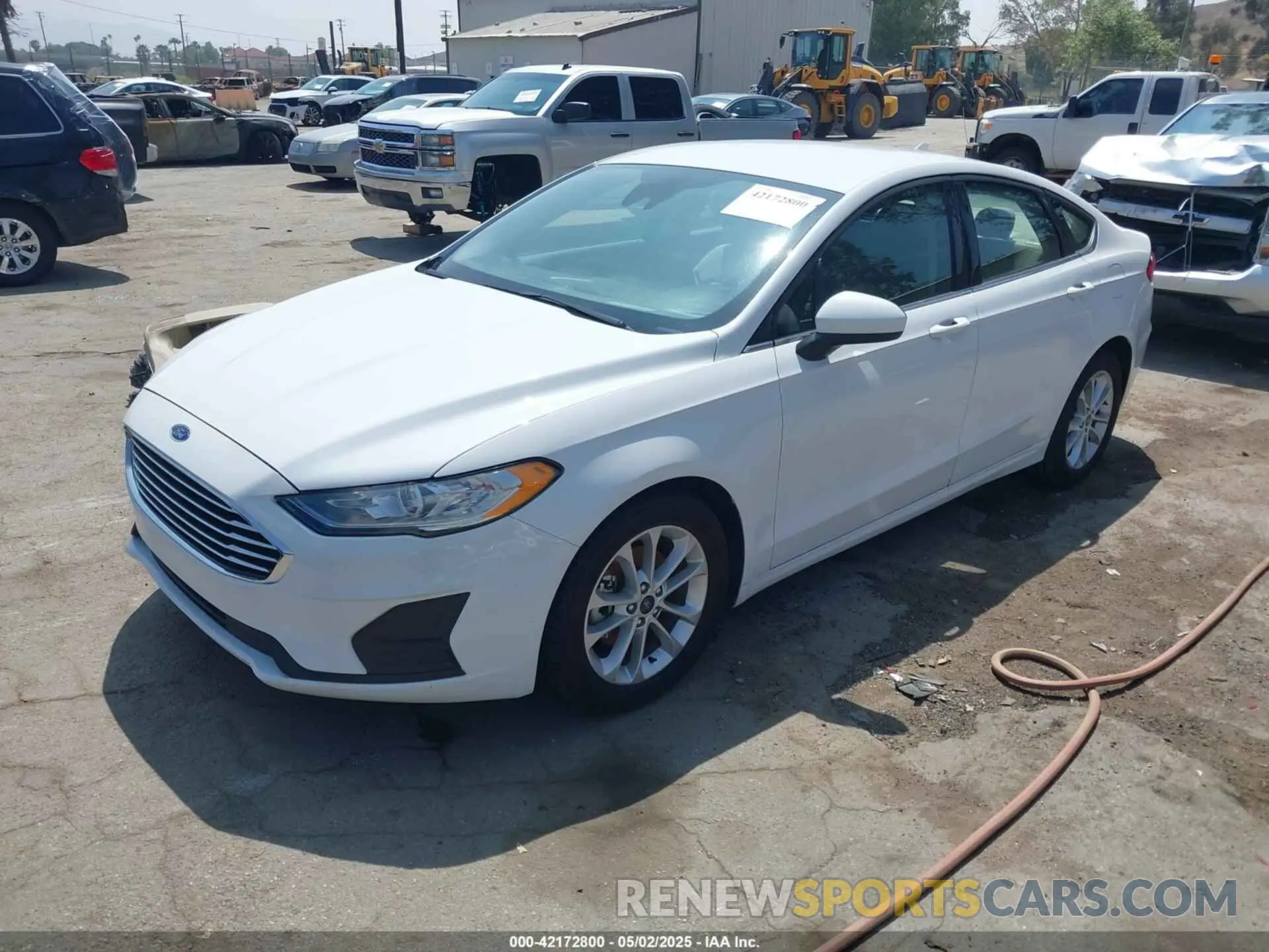 2 Photograph of a damaged car 3FA6P0HD0KR269136 FORD FUSION 2019