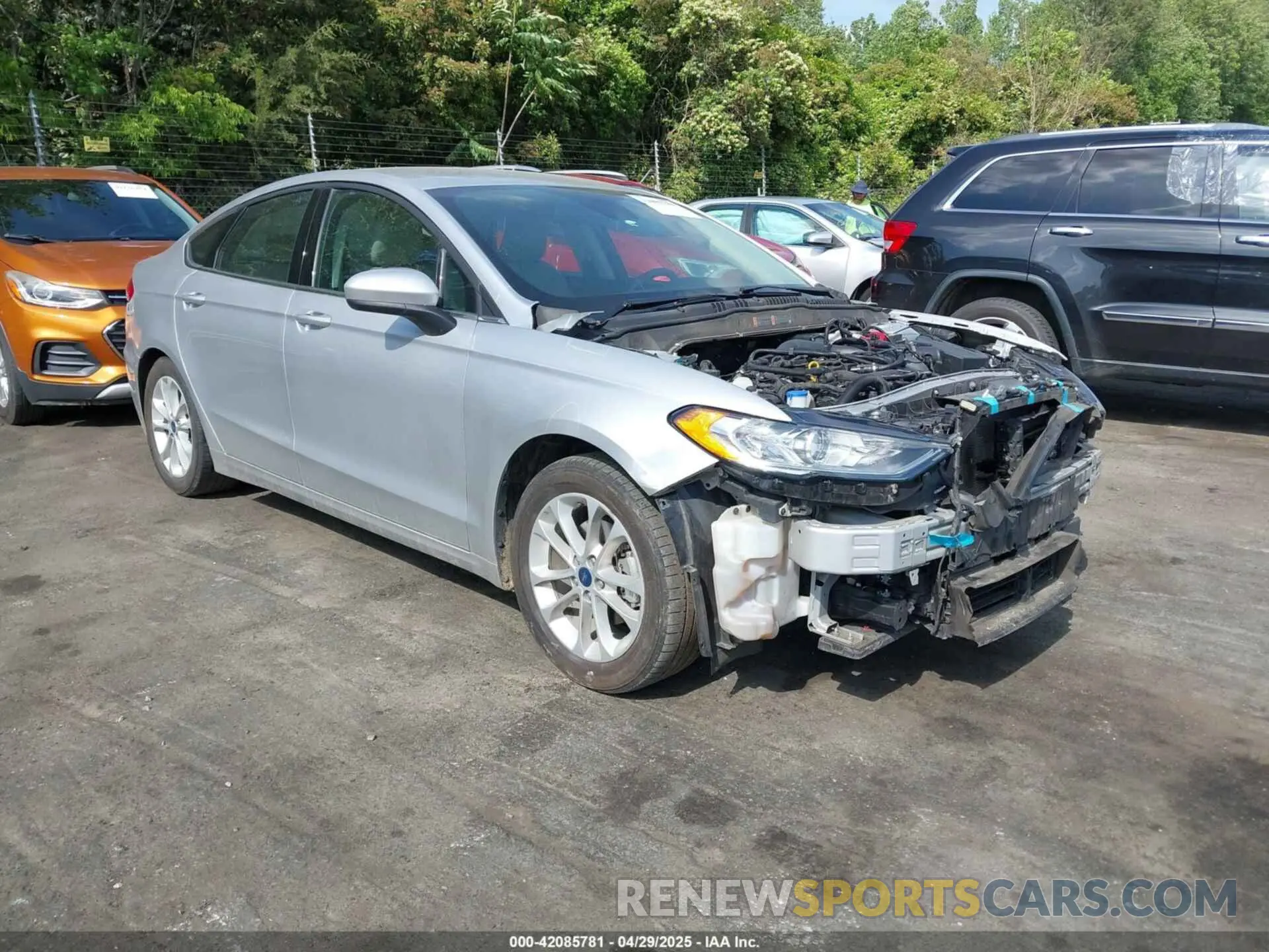 1 Фотография поврежденного автомобиля 3FA6P0HD1KR126681 FORD FUSION 2019