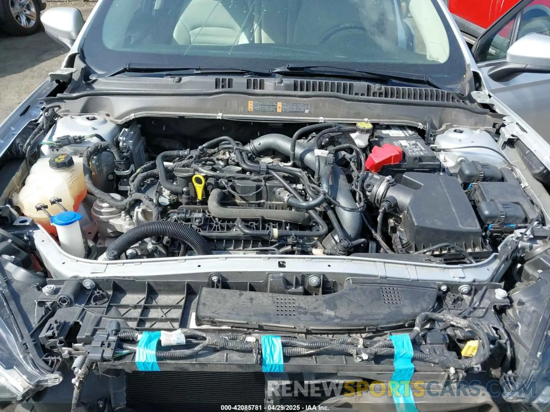 10 Фотография поврежденного автомобиля 3FA6P0HD1KR126681 FORD FUSION 2019