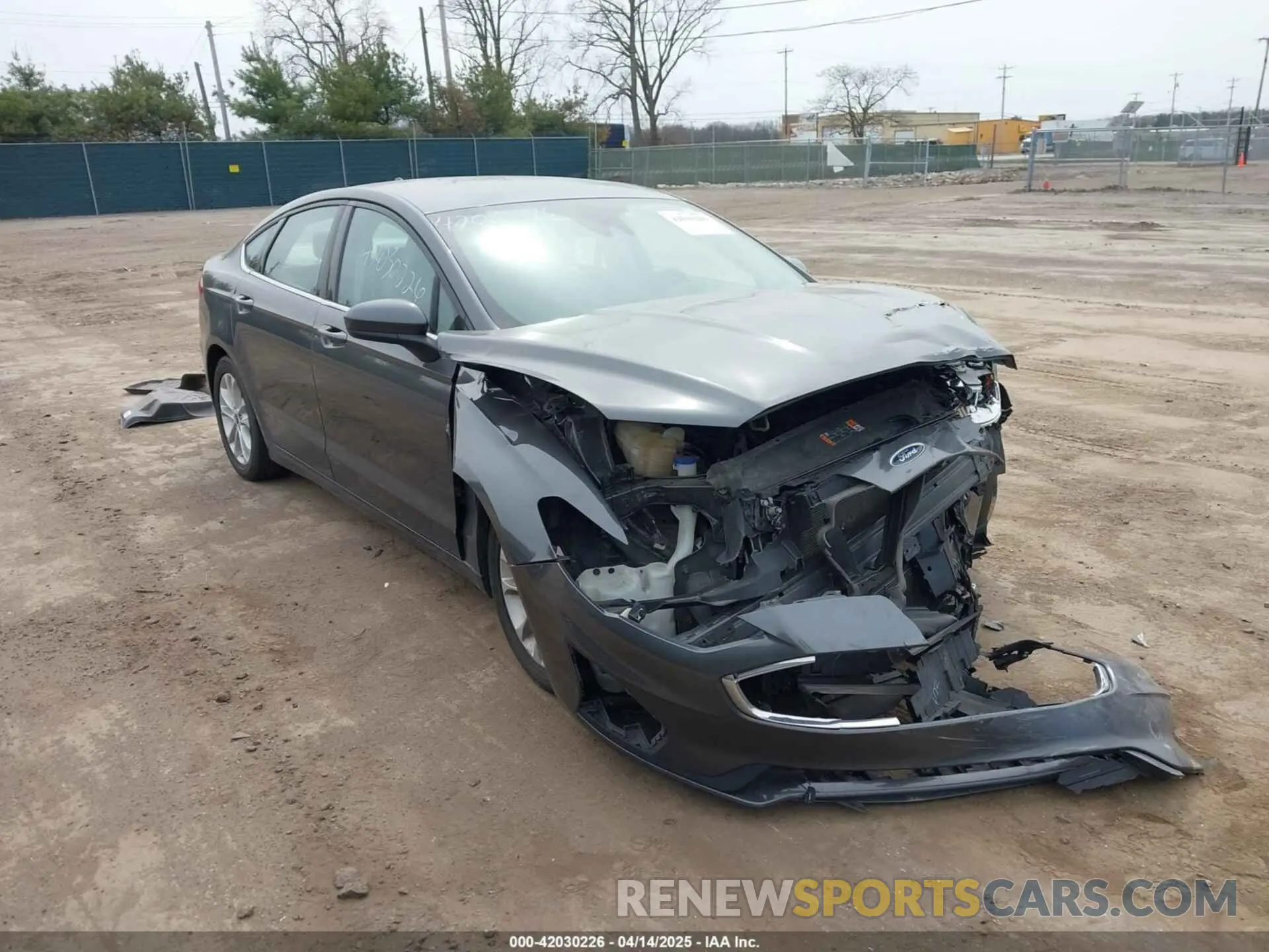 1 Photograph of a damaged car 3FA6P0HD1KR164556 FORD FUSION 2019
