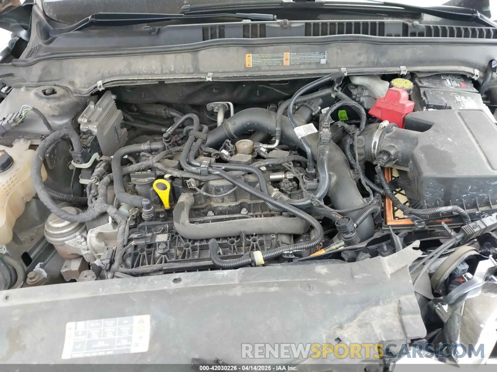 10 Photograph of a damaged car 3FA6P0HD1KR164556 FORD FUSION 2019