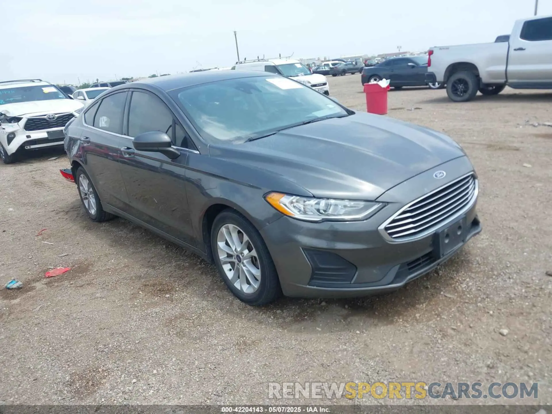 1 Photograph of a damaged car 3FA6P0HD1KR170552 FORD FUSION 2019